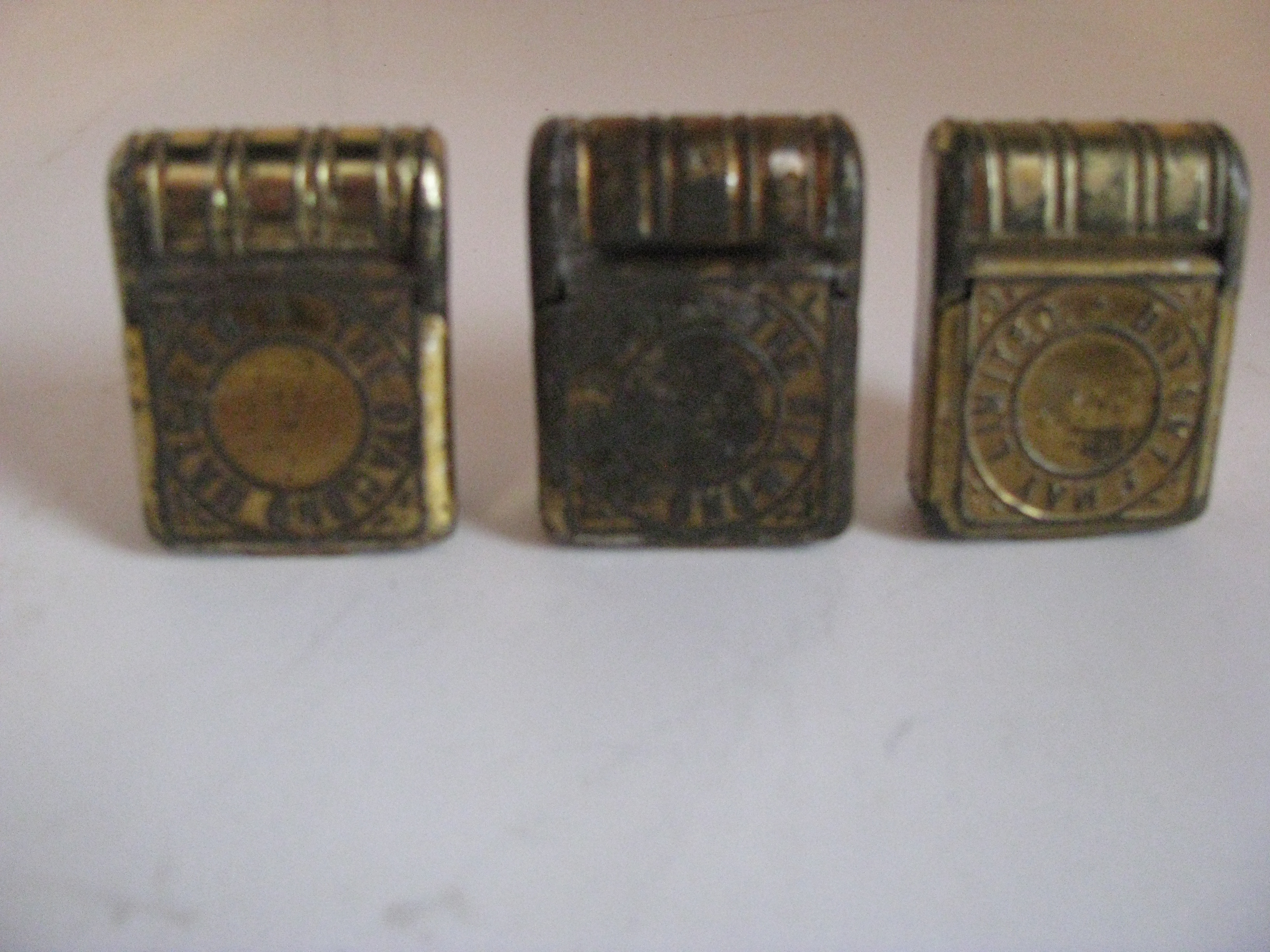 Vintage Tobacciana -Mini Match Safe