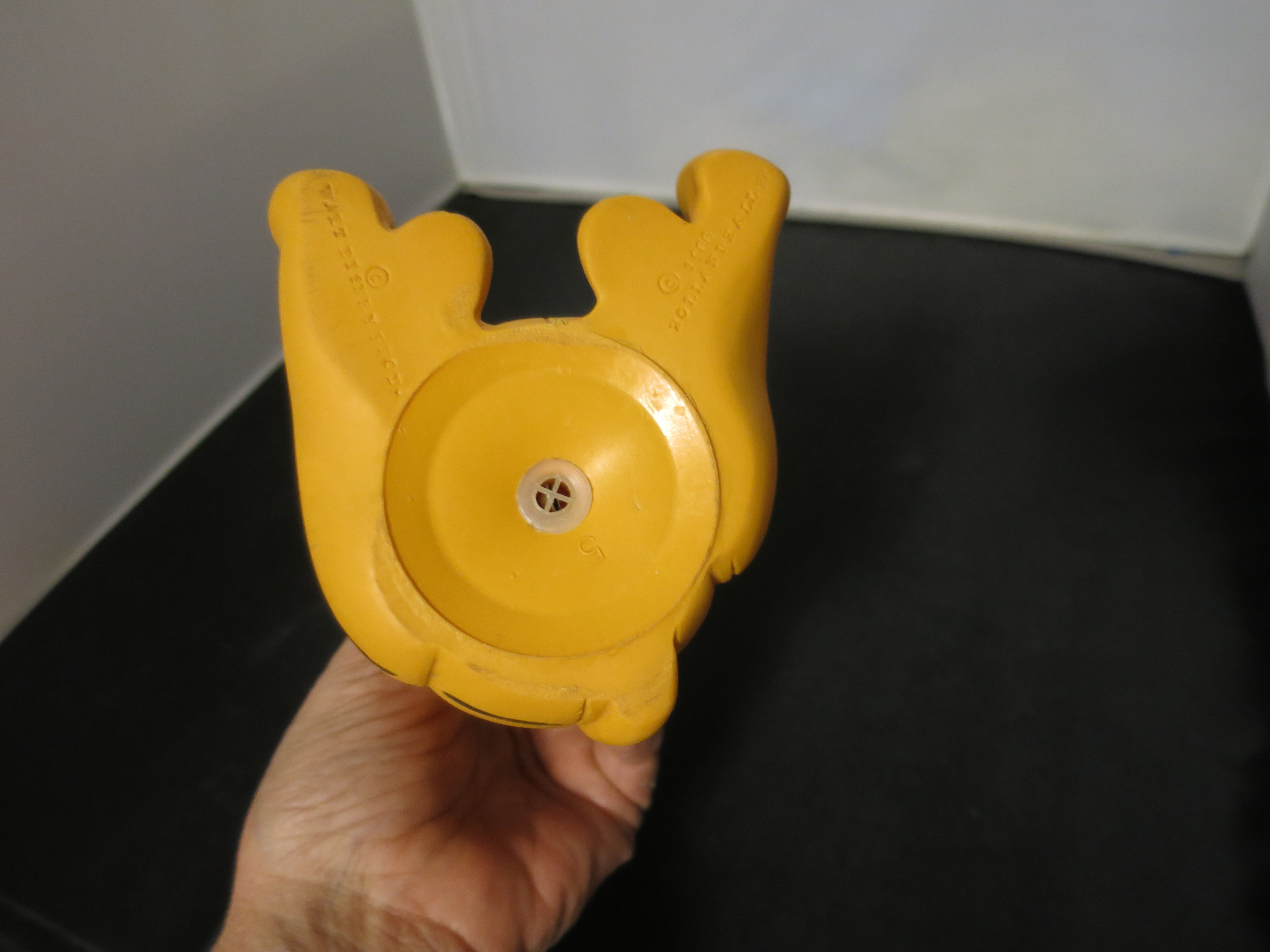 Vintage Winnie The Pooh Squeak Toy Walt Disney Holland Hall 1966