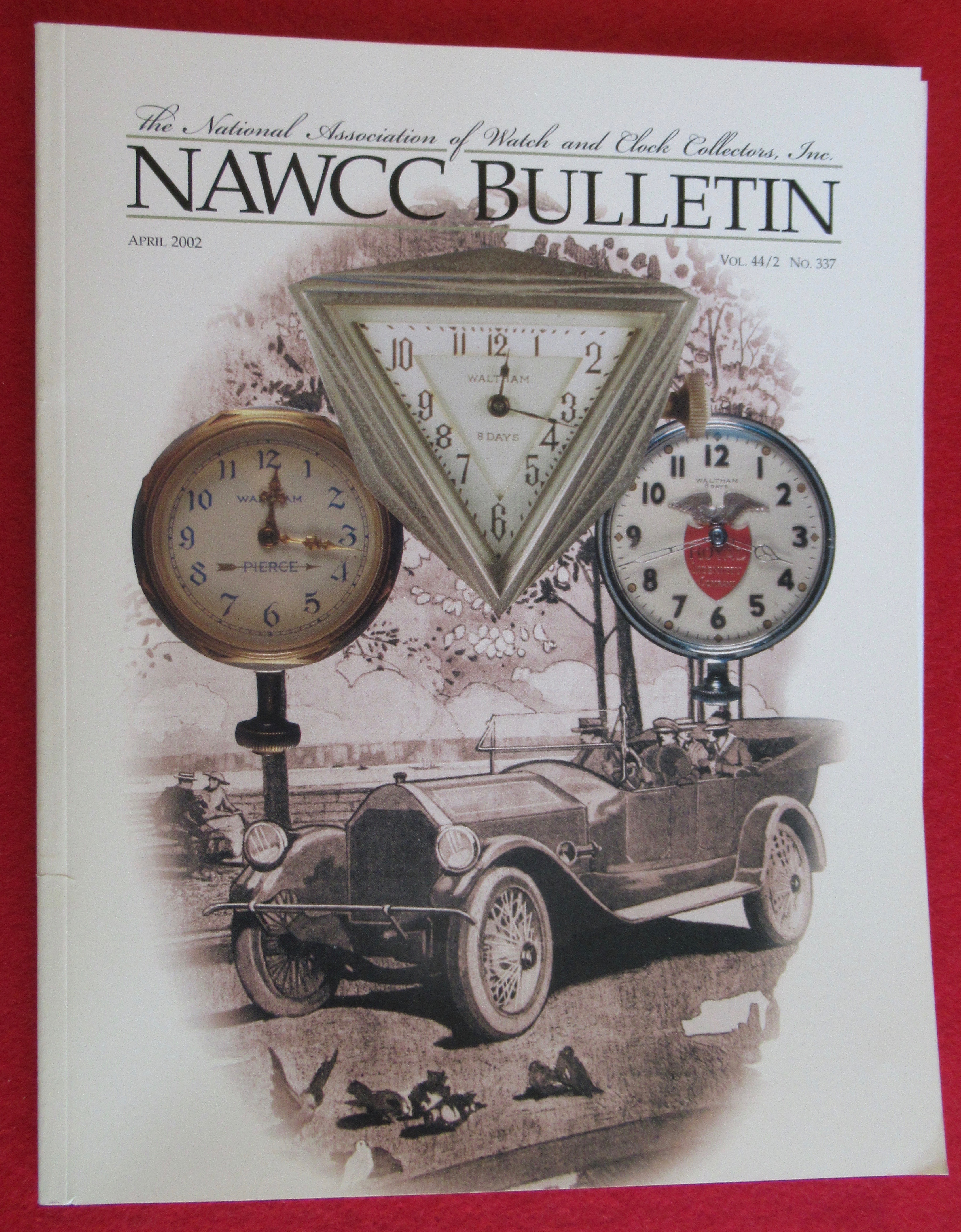 NAWCC Bulletin April 2002 Watch & Clock Collectors