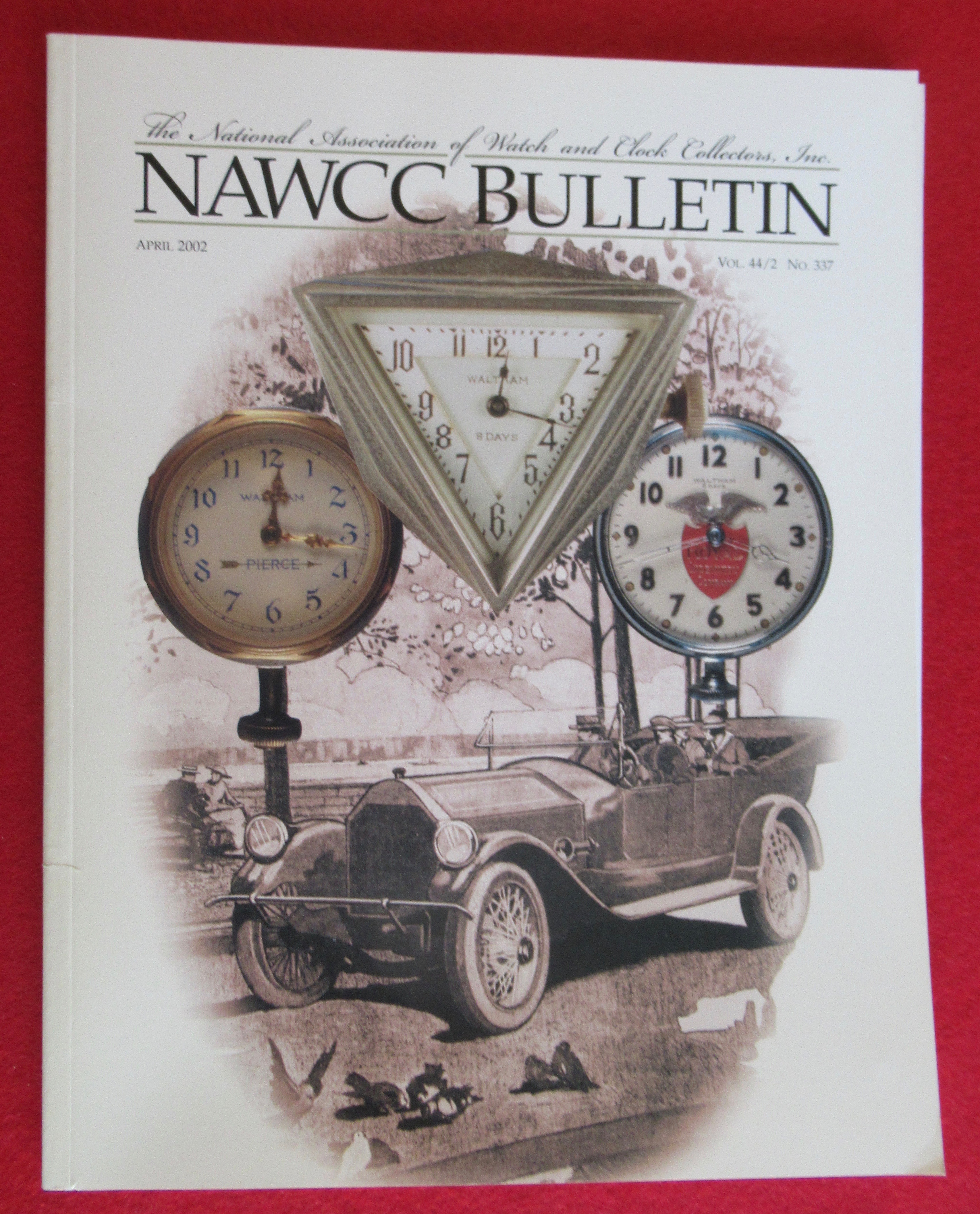 NAWCC Bulletin April 2002 Watch & Clock Collectors