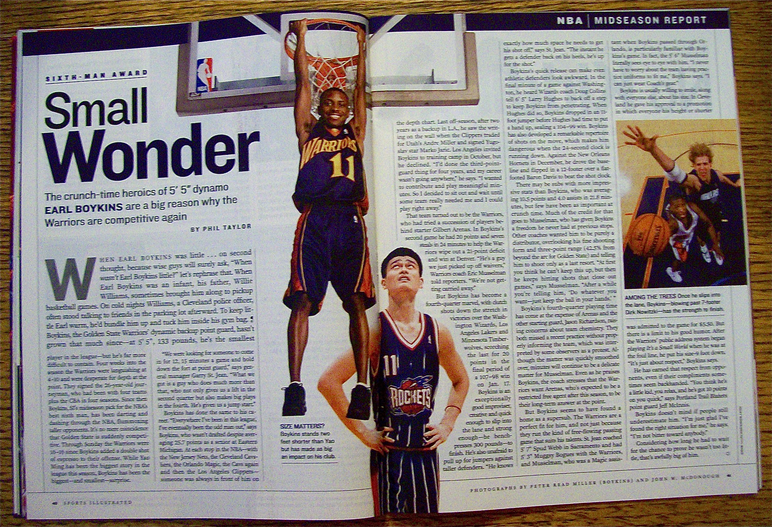 Sports Illustrated Magazine February 10, 2003 Yao Ming
