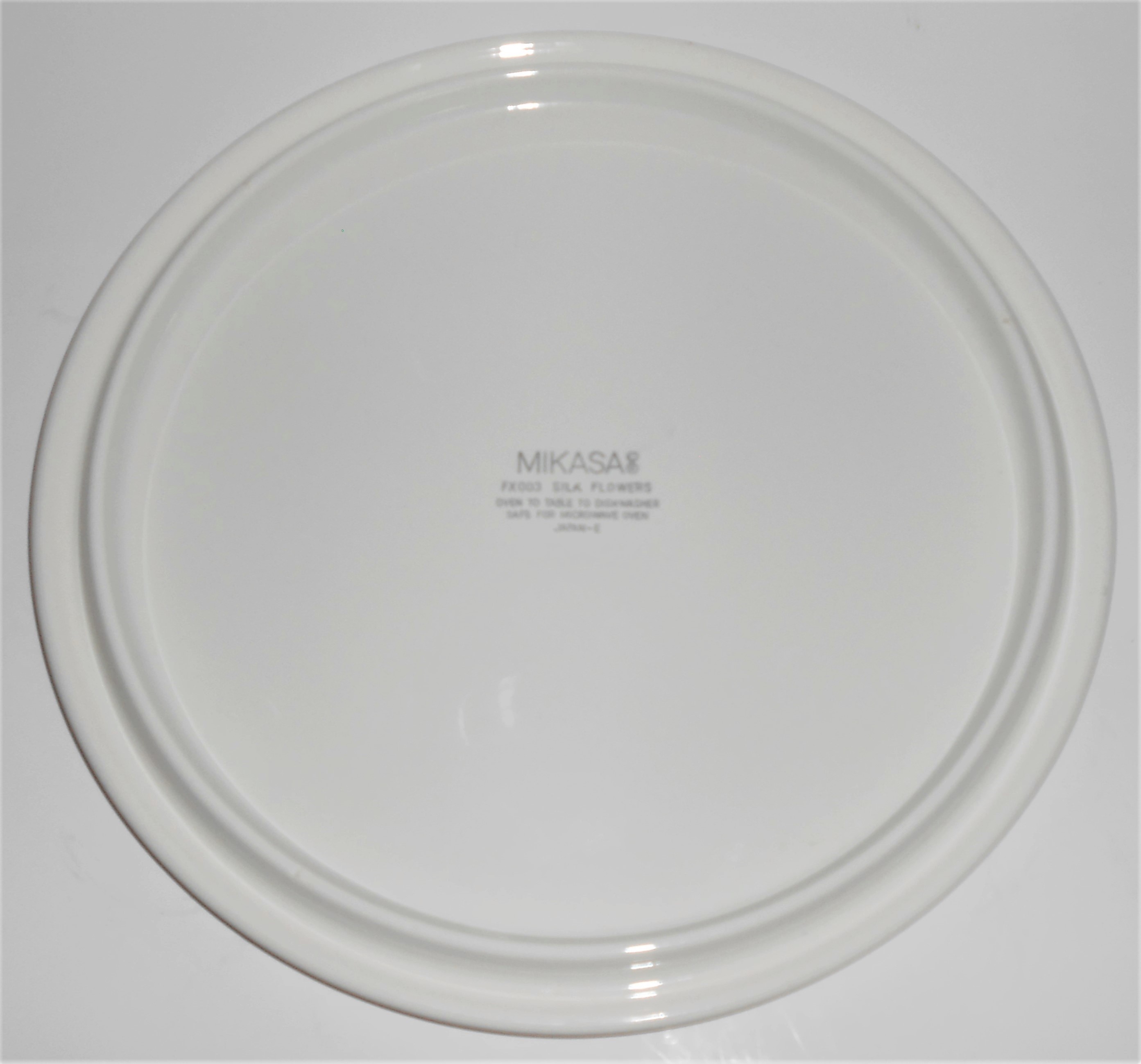 Mikasa China Silk Flowers Cheese & Cracker Plate