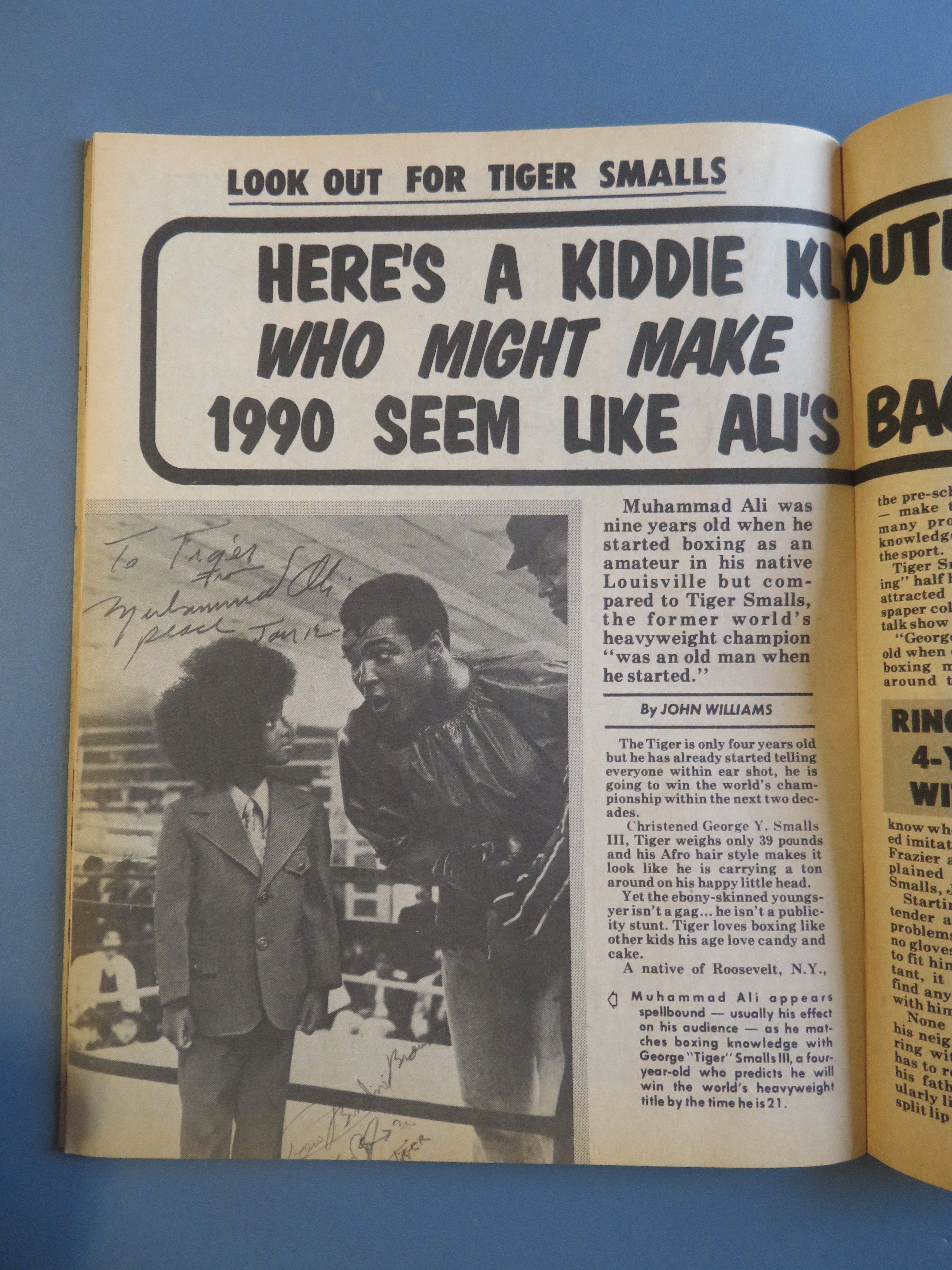 Boxing Life Magazine May 1975 Ali's Personal Triumph
