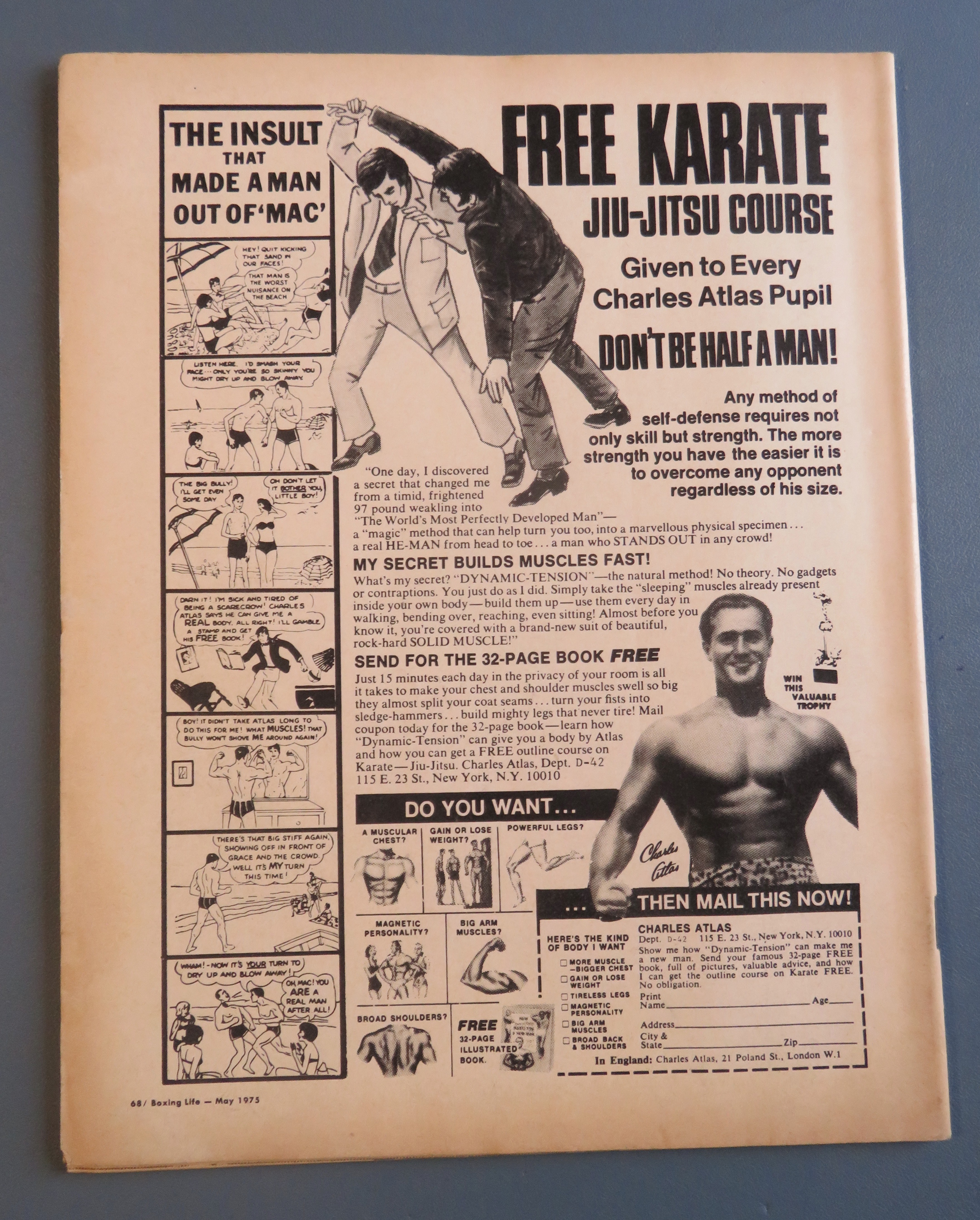 Boxing Life Magazine May 1975 Ali's Personal Triumph