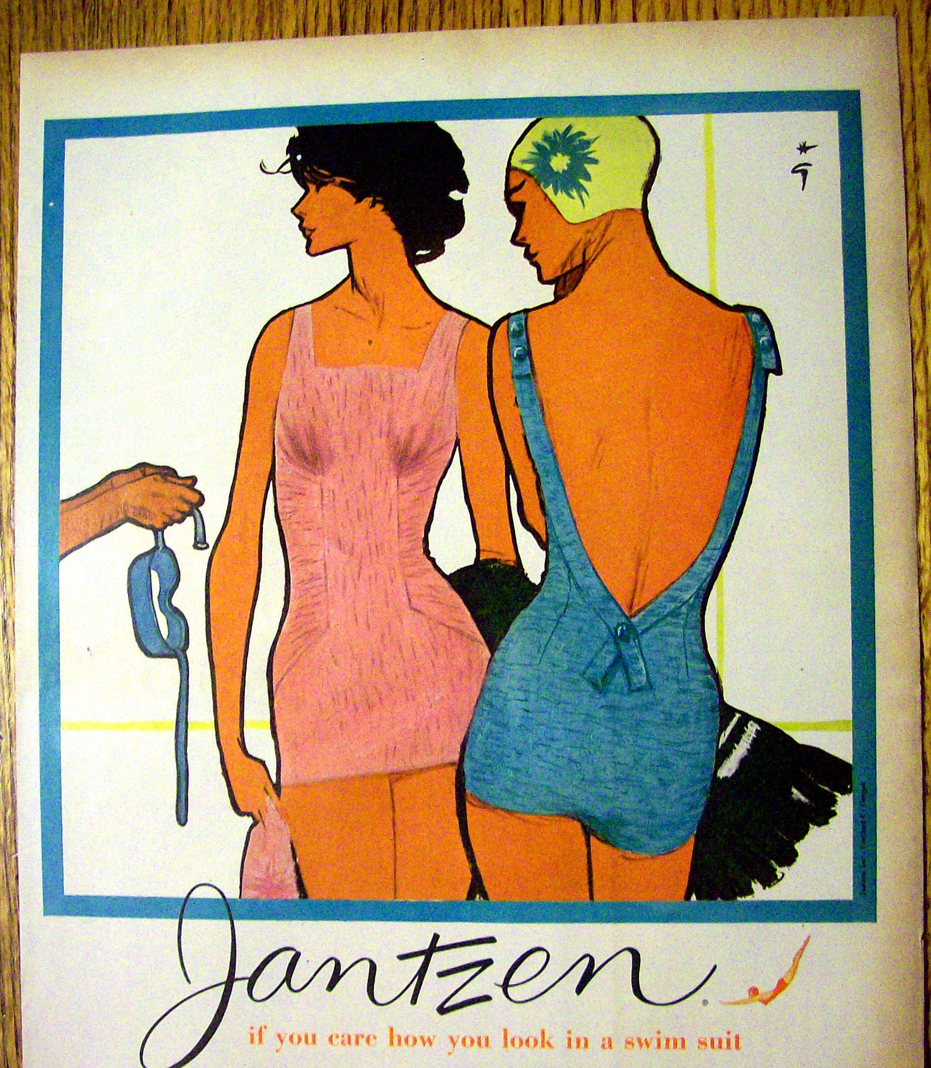 1959 Jantzen with Women in Swim Suits