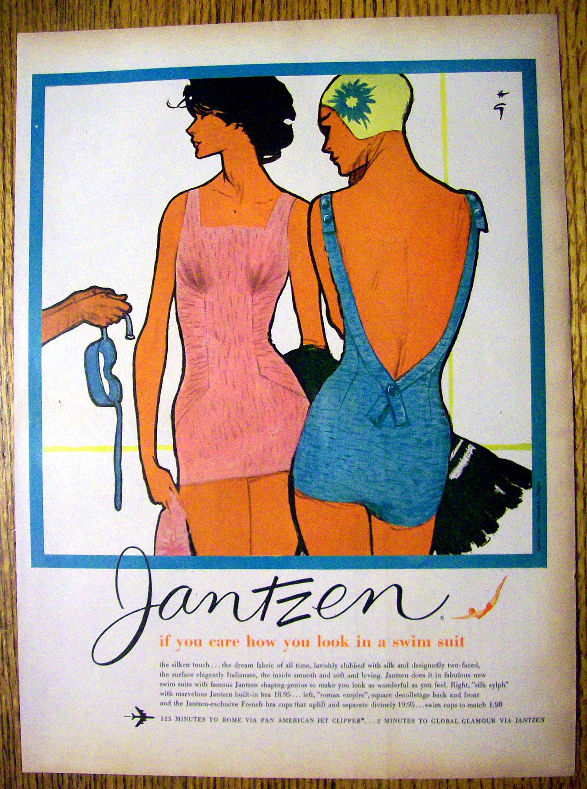 1959 Jantzen with Women in Swim Suits