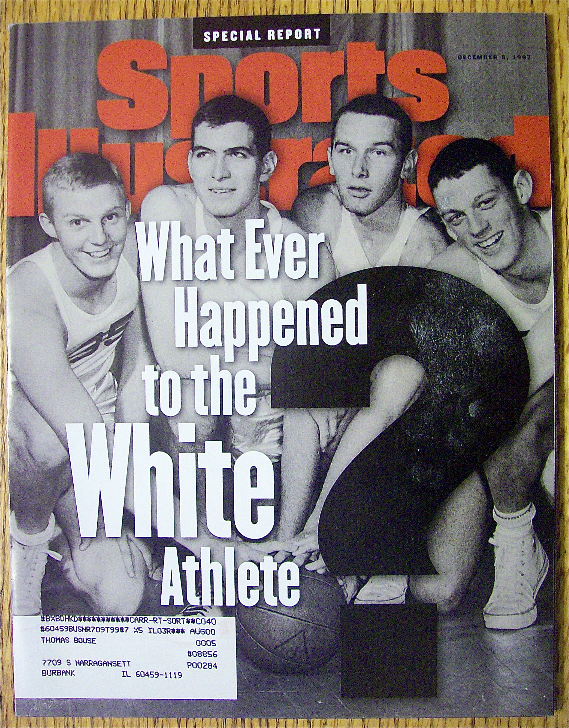 Sports Illustrated Magazine December 8, 1997 Athlete