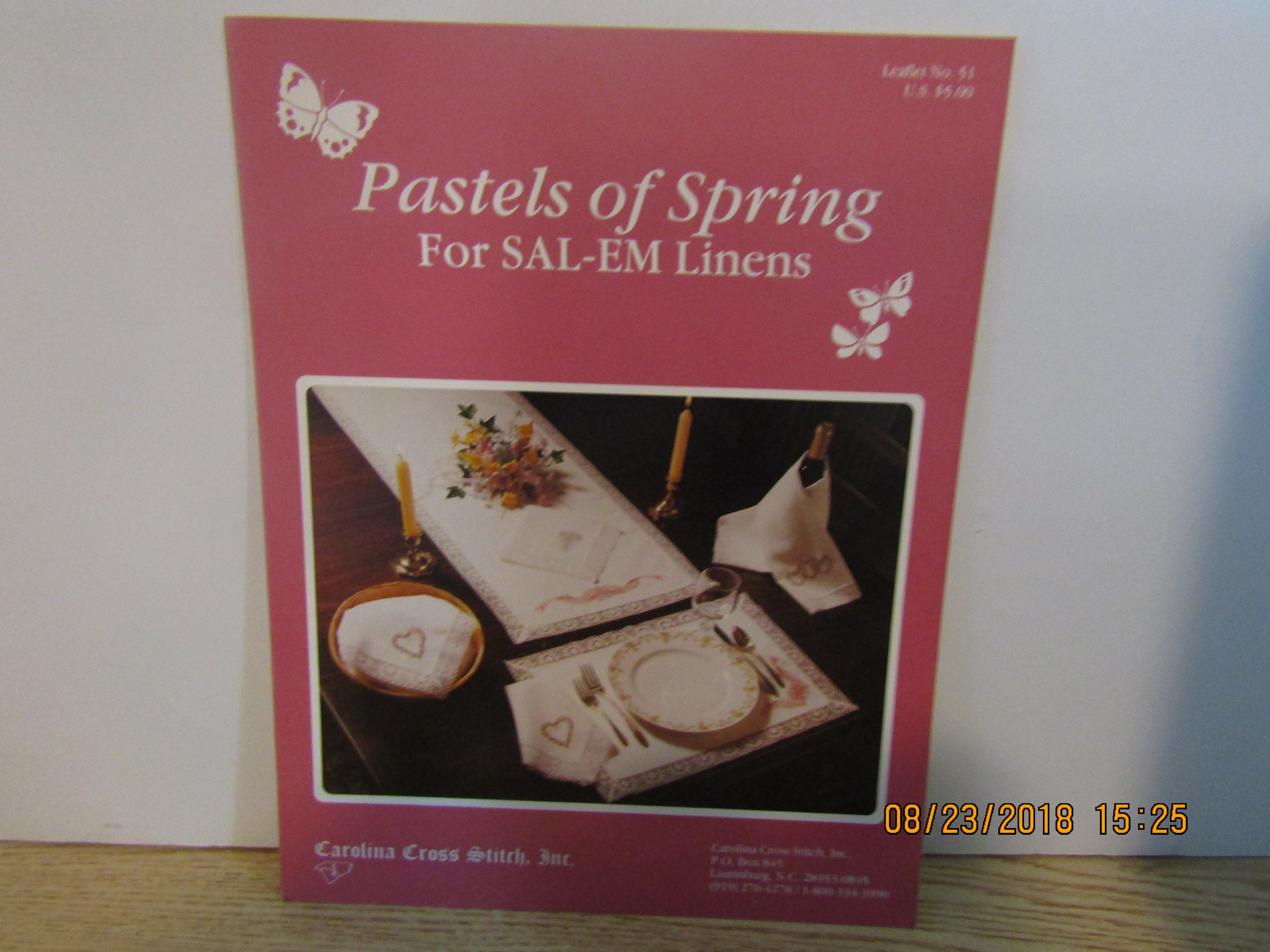 Carolina Cross Stitch Pastels Of Spring for Sal-Em #51