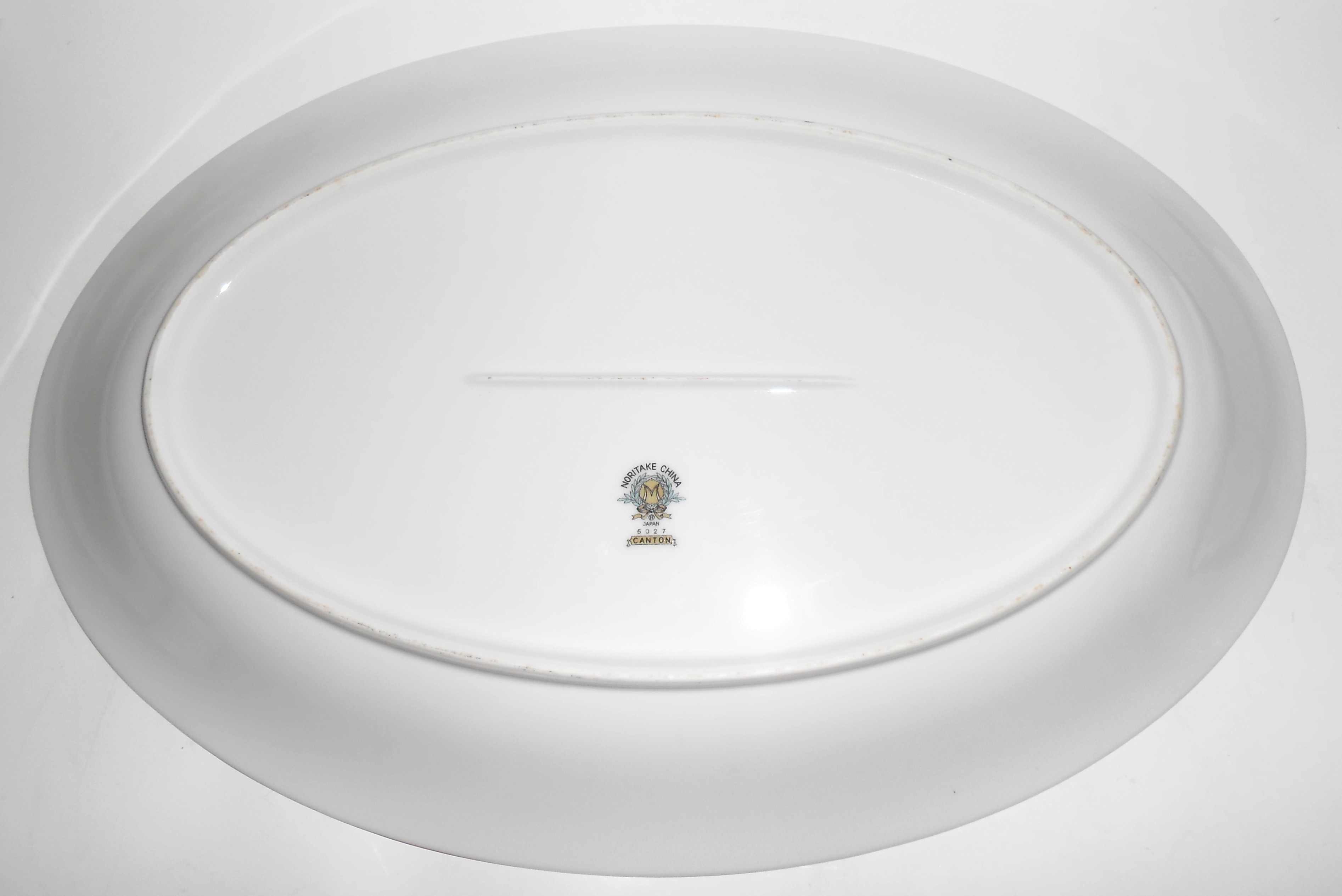 Noritake China Porcelain Canton Bamboo Large Platter!
