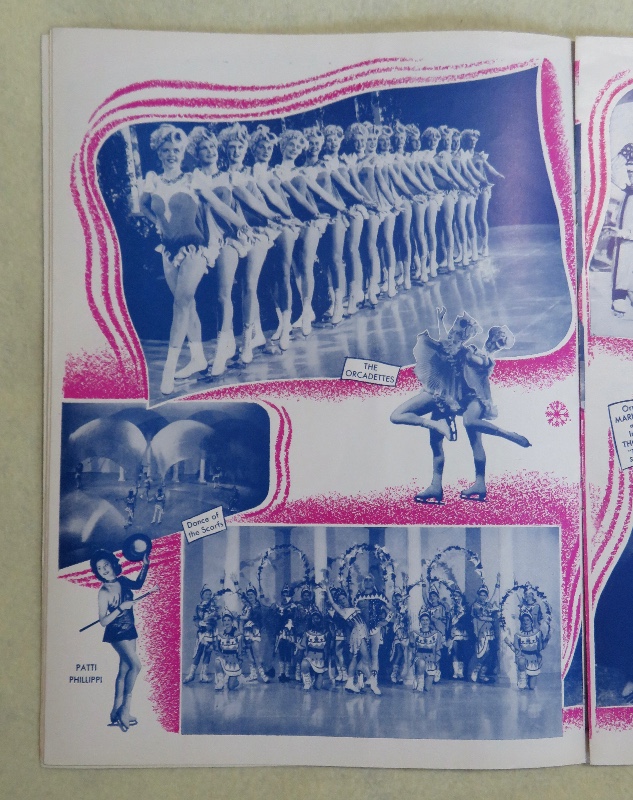Original 1945 Sexy George Petty Pin Up Girl Ice Capades Program