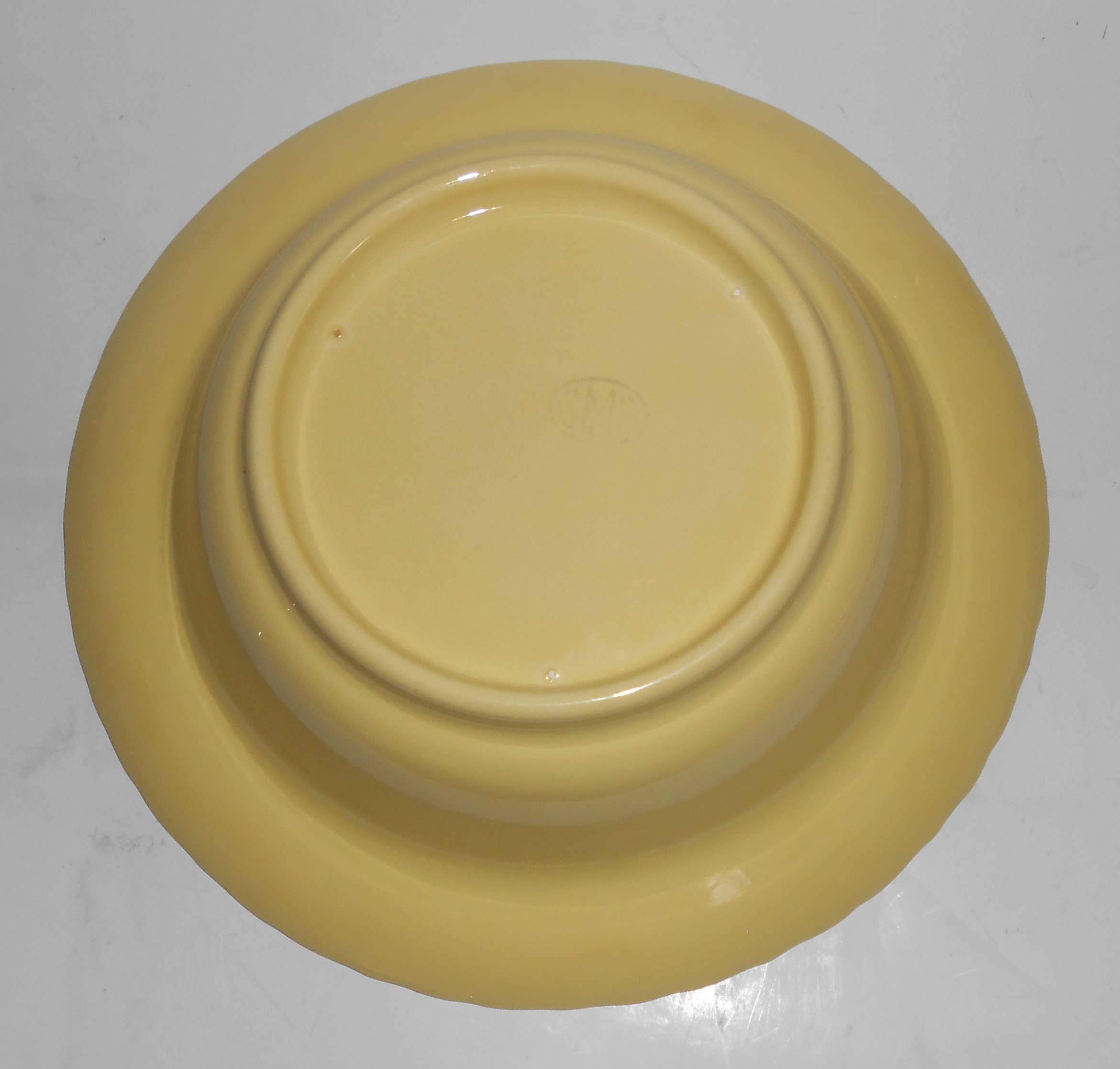 Franciscan Pottery Coronado Gloss Yellow Early ROUND Ve