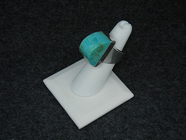 David Troutman Kingman Turquoise Sterling Silver Ring