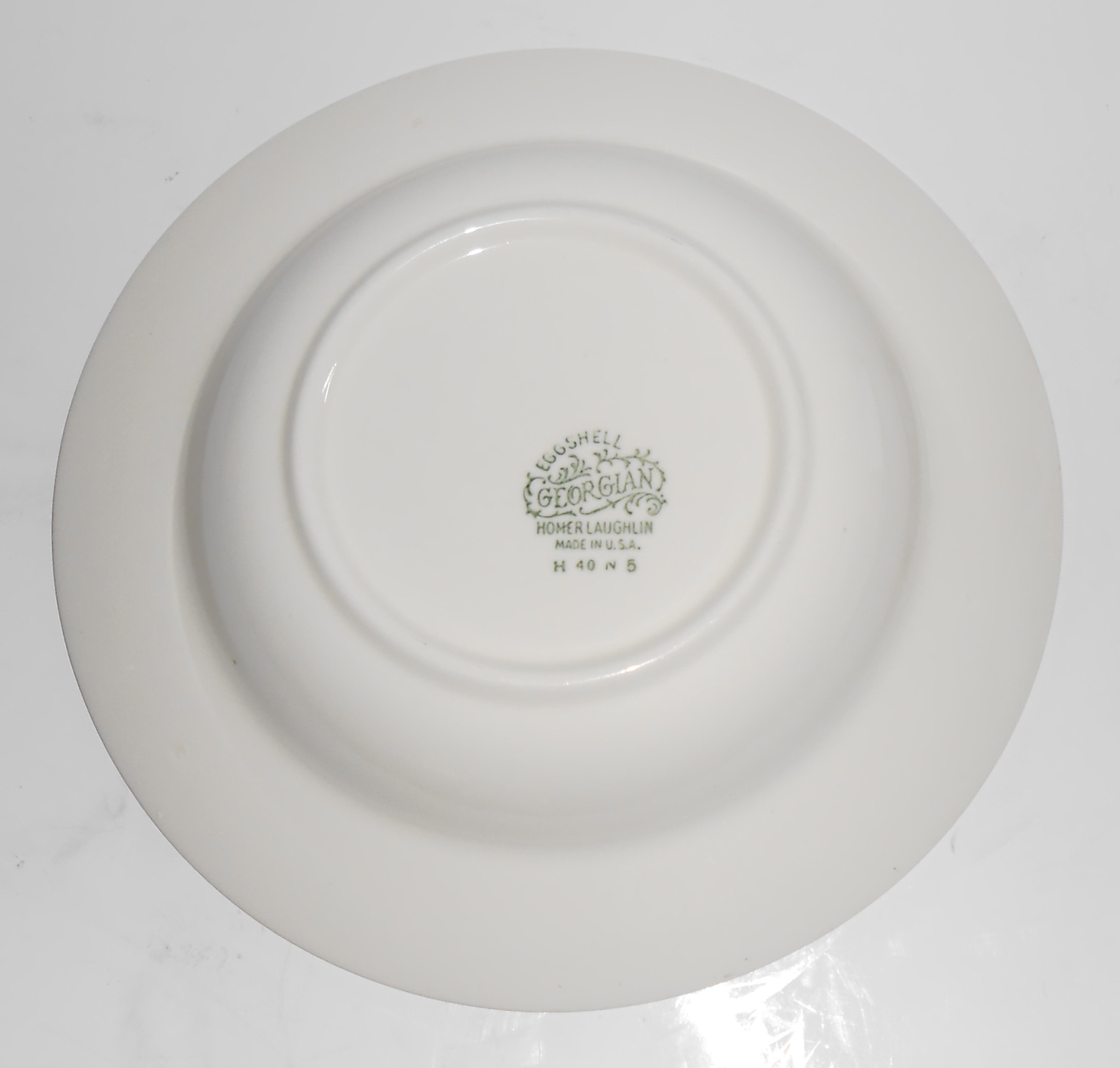 VINTAGE Homer Laughlin Company Georgian Eggshell Vicero