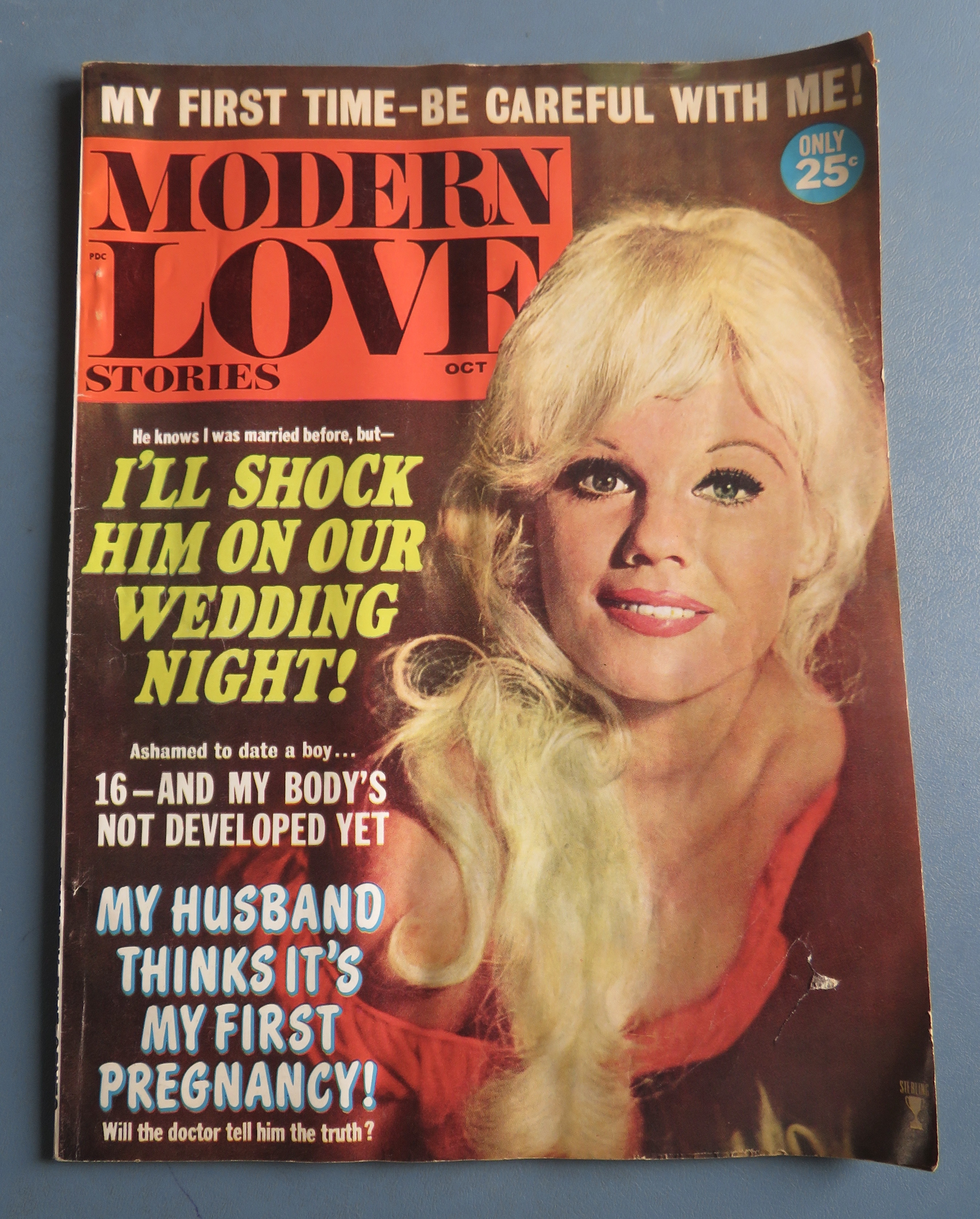 Modern Love Stories Magazine October 1965 First Time