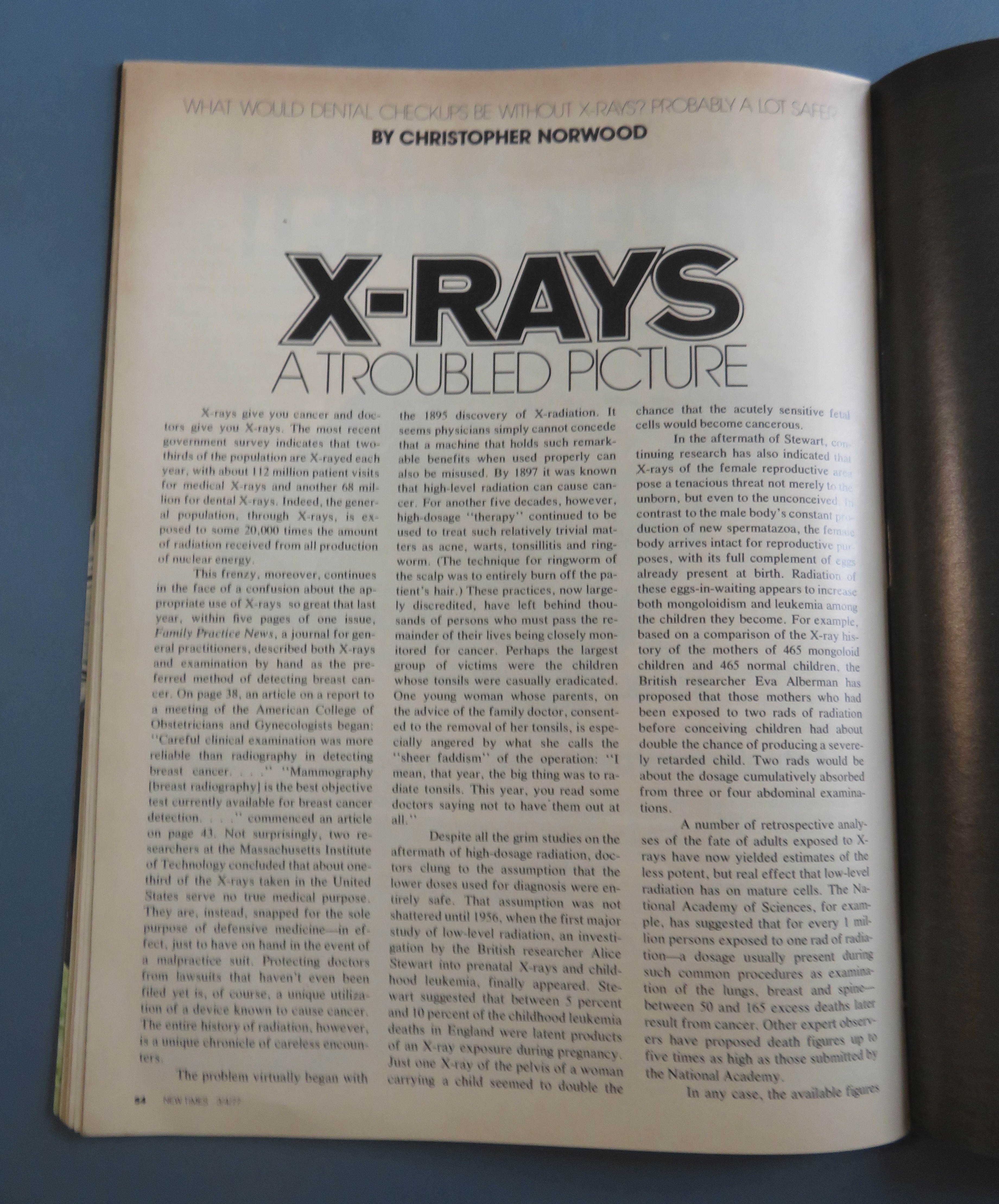 New Times Magazine March 4, 1977 Felker's Fall