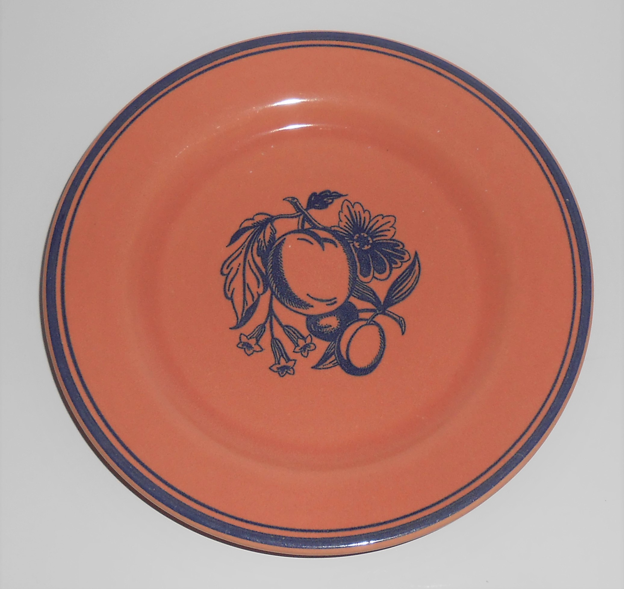 Franciscan Pottery Restaurant Ware Fruit Salad Plate