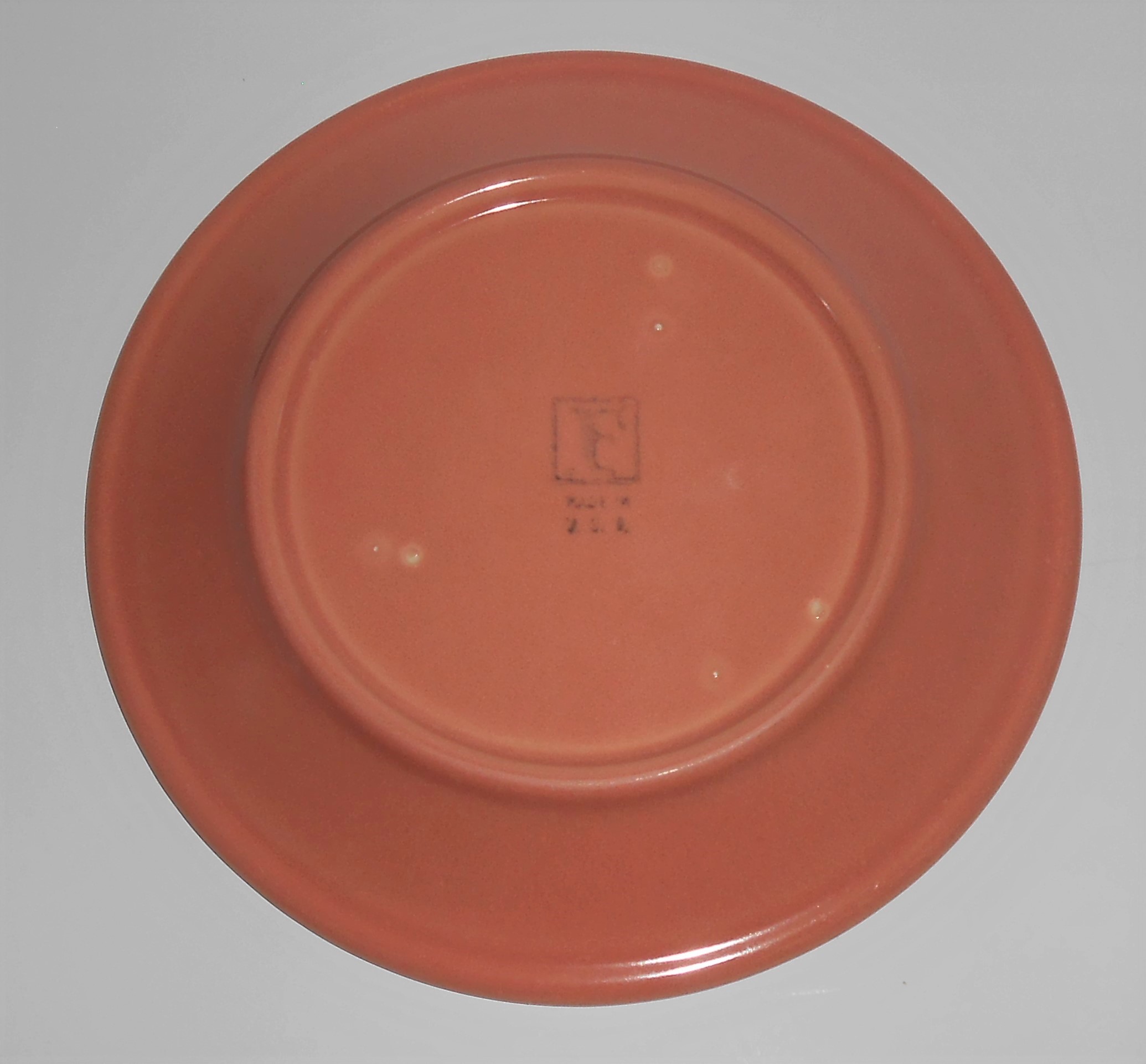 Franciscan Pottery Restaurant Ware Fruit Salad Plate