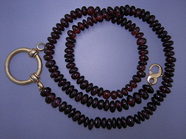 Garnets Sterling Silver Gold Vermeil Glasses Holder