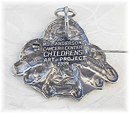 Childrens Art Project Sterling Silver  Brooch