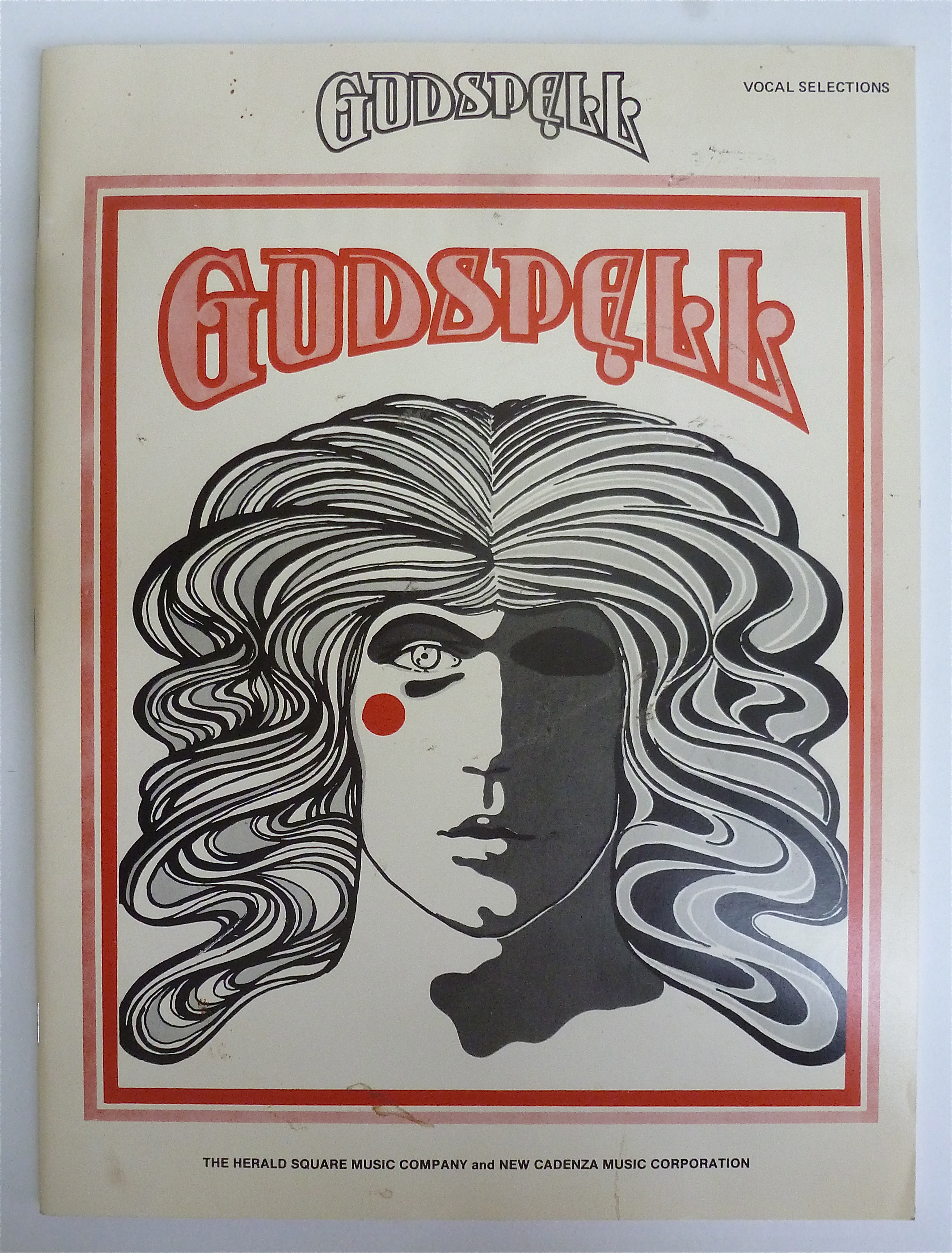 Sheet Music Book For 1971 Godspell