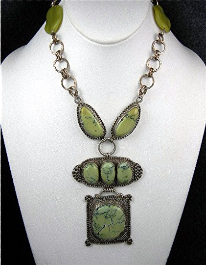 David Troutman Carico Lake Turquoise Sterling Silver N