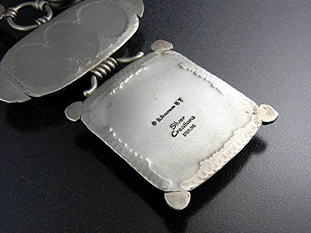 David Troutman  Carico Lake Turquoise Sterling Silver N