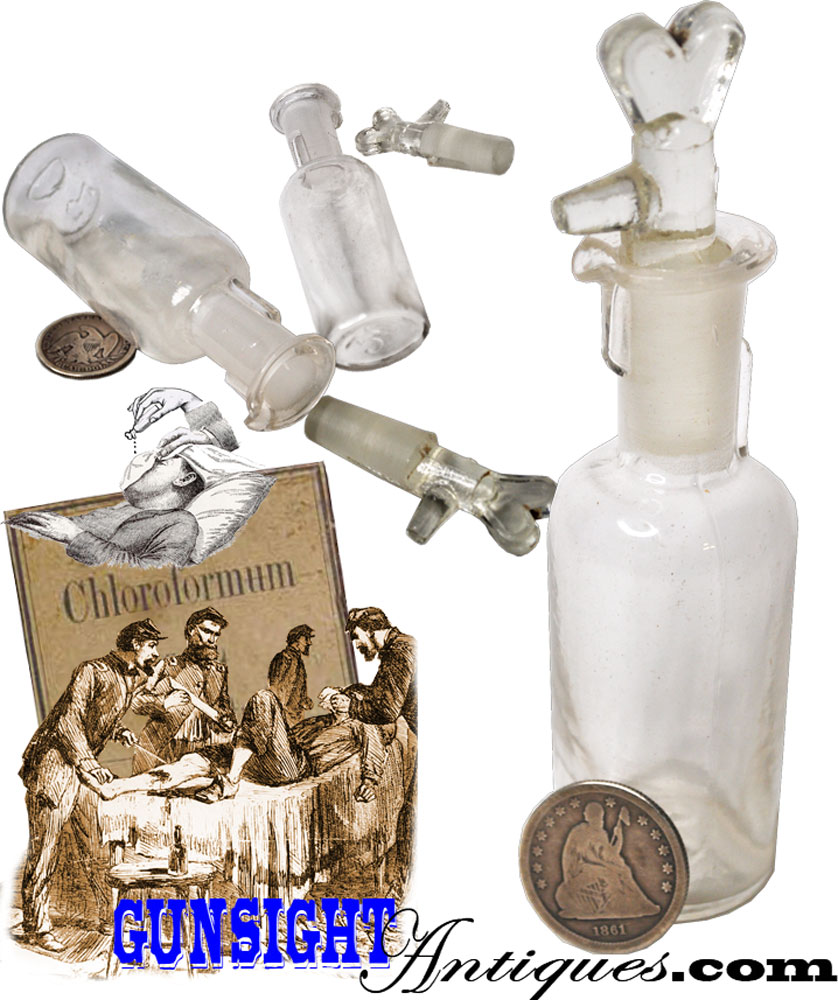 19th century amber Chloroform Dripper