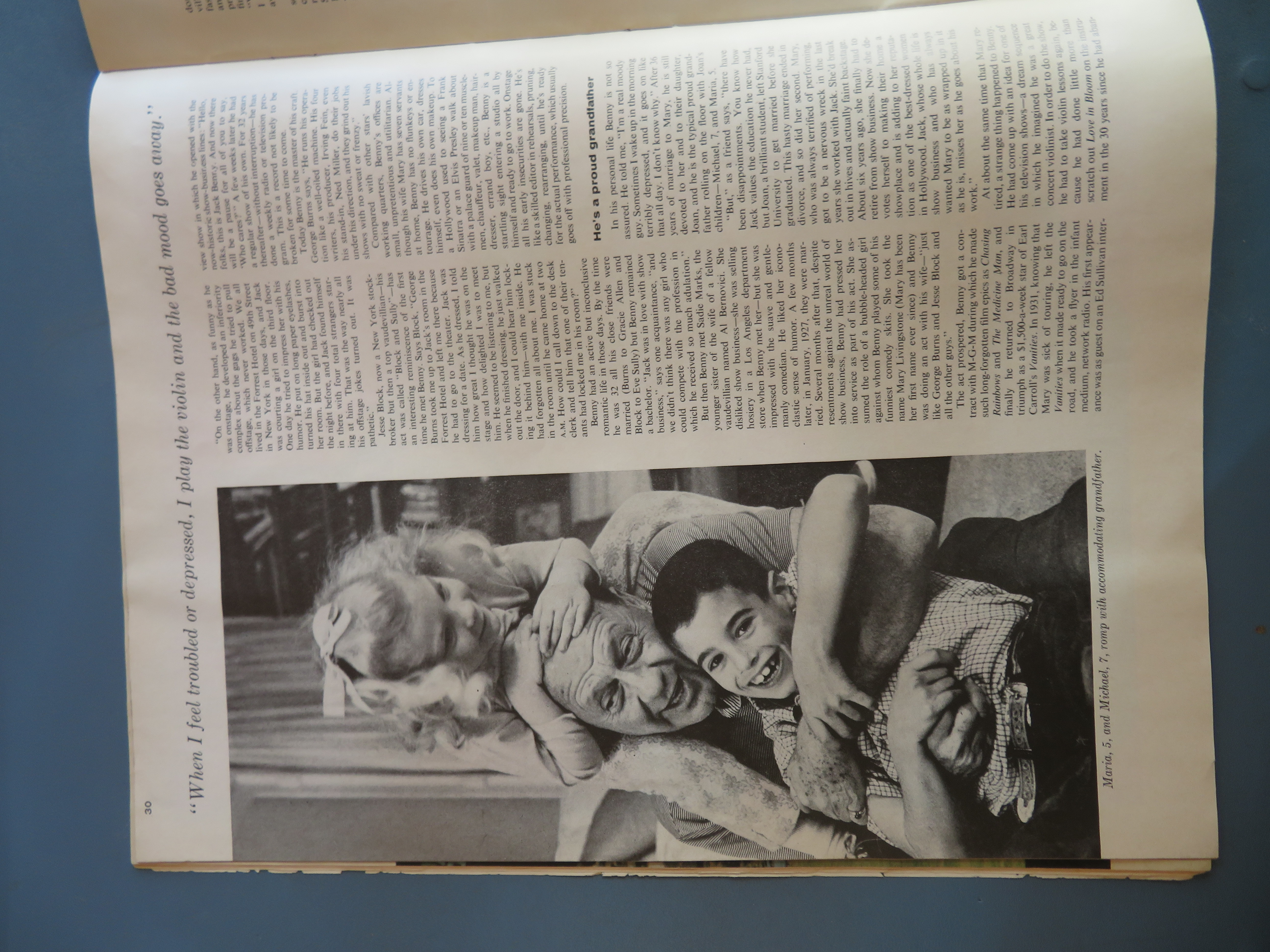 Saturday Evening Post Magazine March 2, 1963 J. Benny