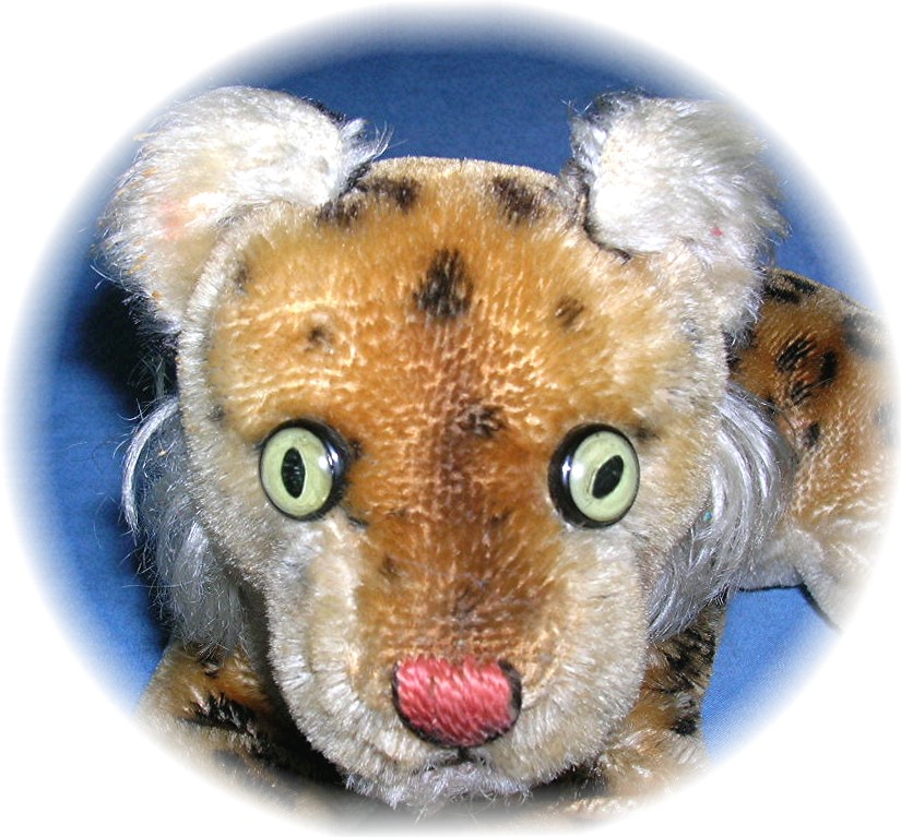 Mohair  Green Eyes 11 inch  Tiger