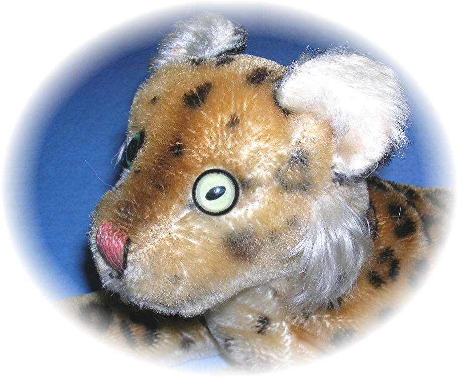 Mohair  Green Eyes 11 inch  Tiger