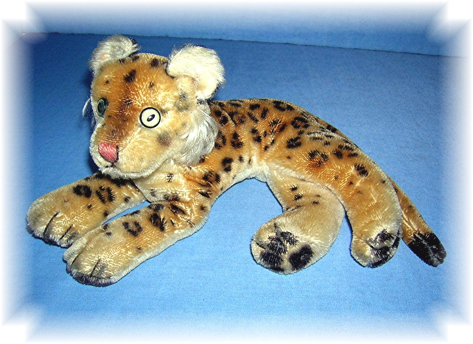 Mohair  Green Eyes 11 inch  Tiger