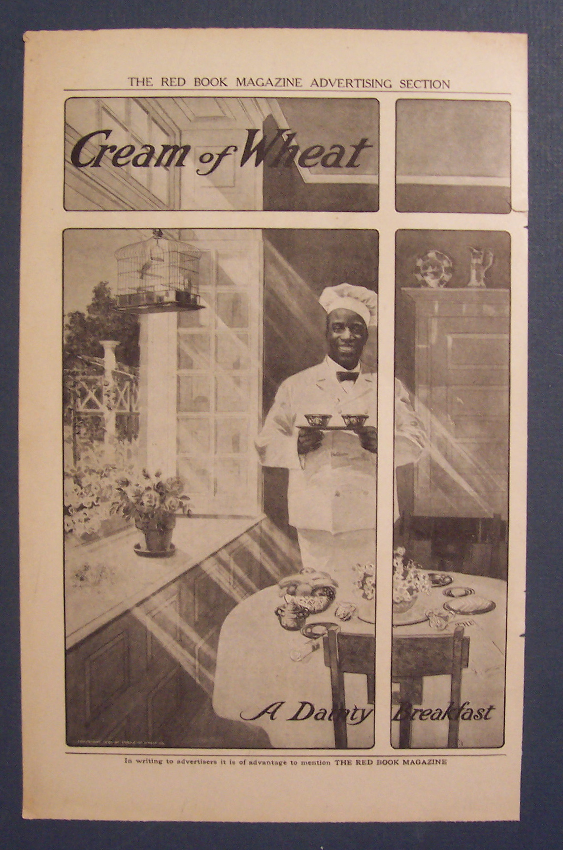 1907  Cream Of Wheat Cereal