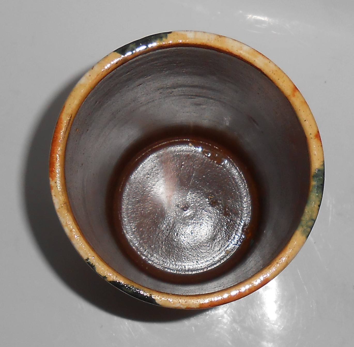 Pacific Pottery Early Drip 10" Glaze Cylinder Vase