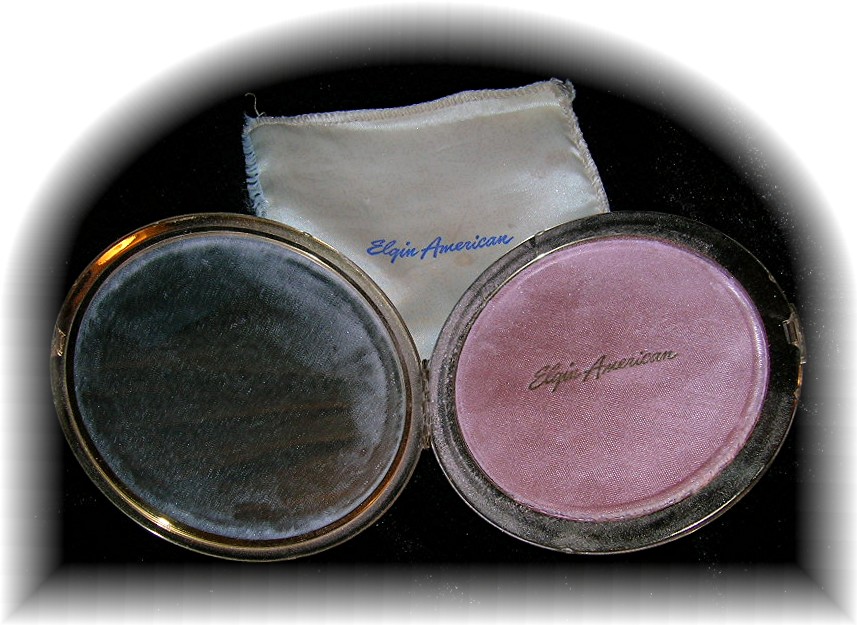 Compact Vintage Elgin American Powder