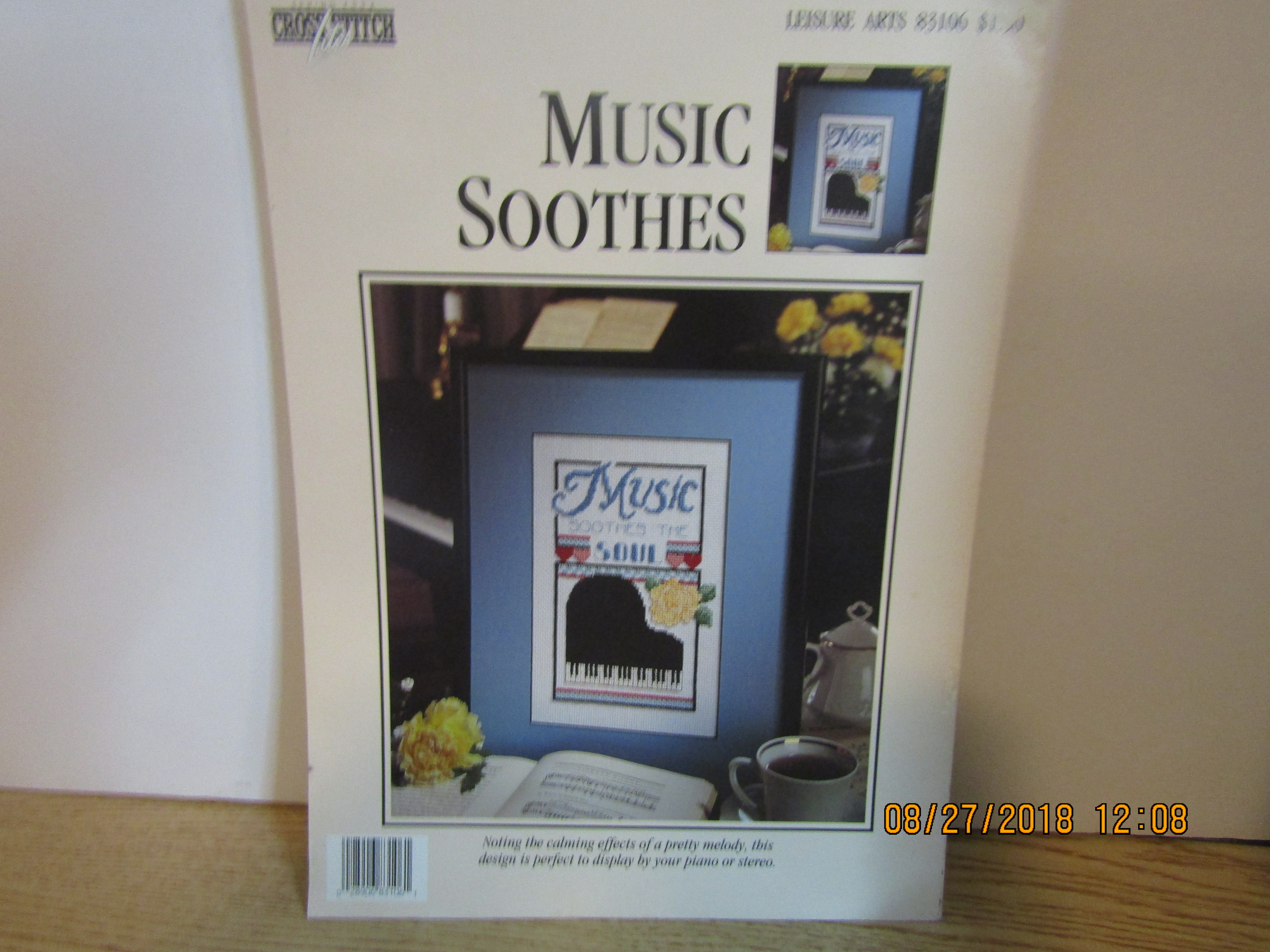 Cross Stitch Lite  Music Soothes #83106