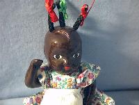 Antique Superb China Black Doll.