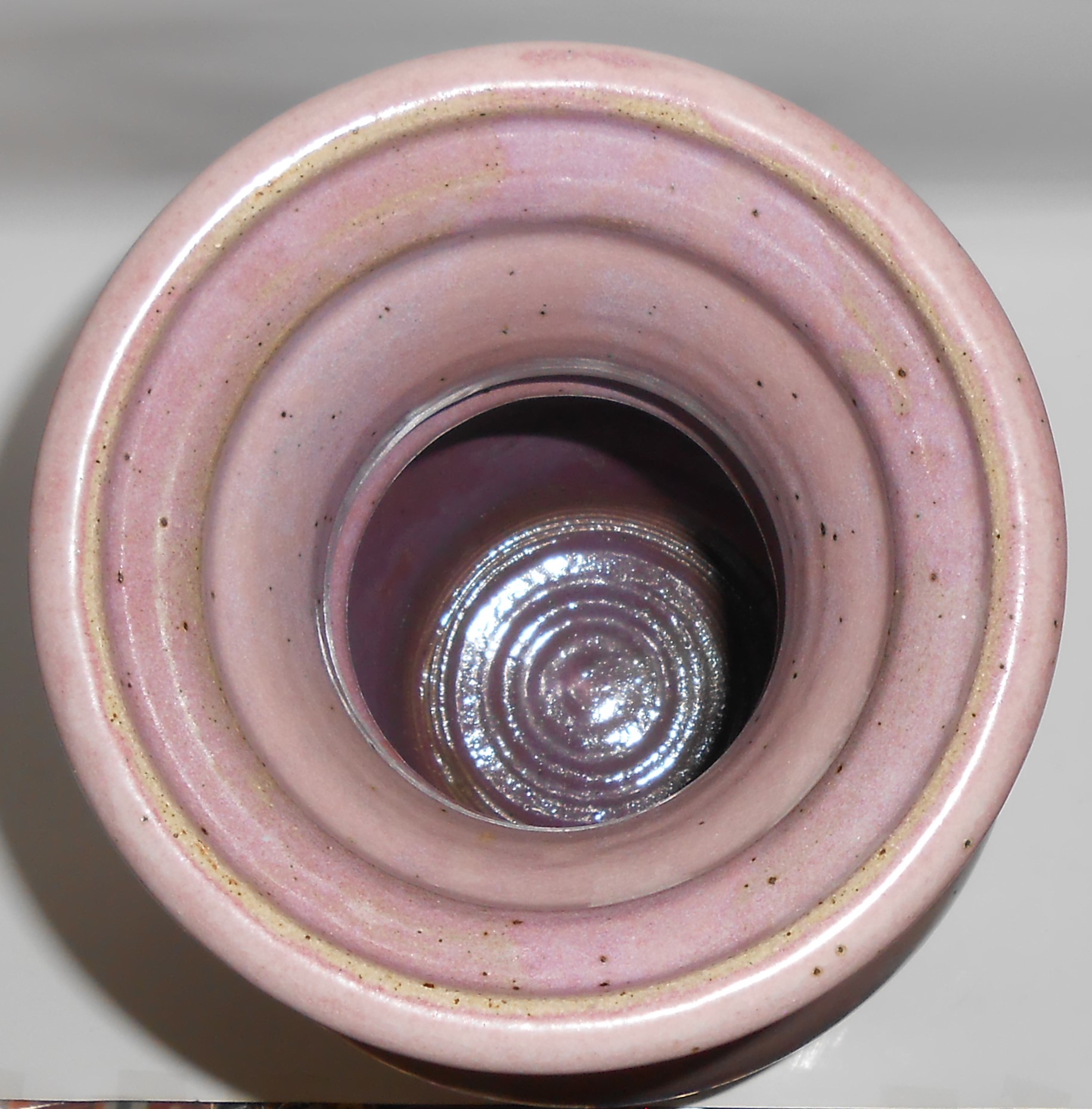 Early Bruning Studio Pottery Seattle Large Wheel Thrown