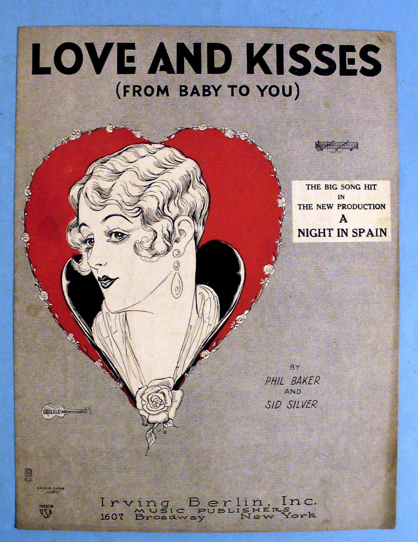 1927 Love and Kisses by Phil Baker and Sid Silver