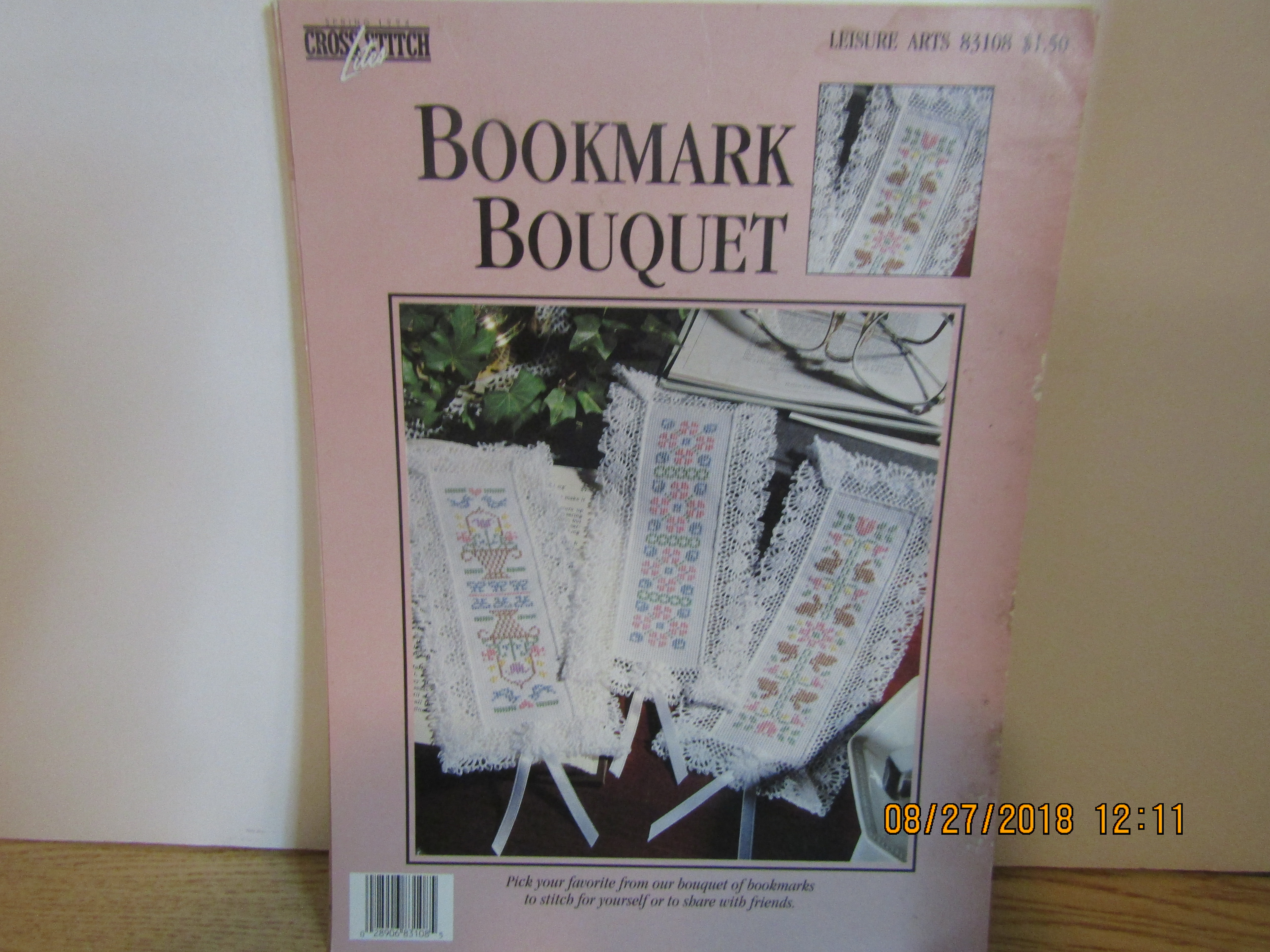 Cross Stitch Lite Bookmark Bouquet #83108