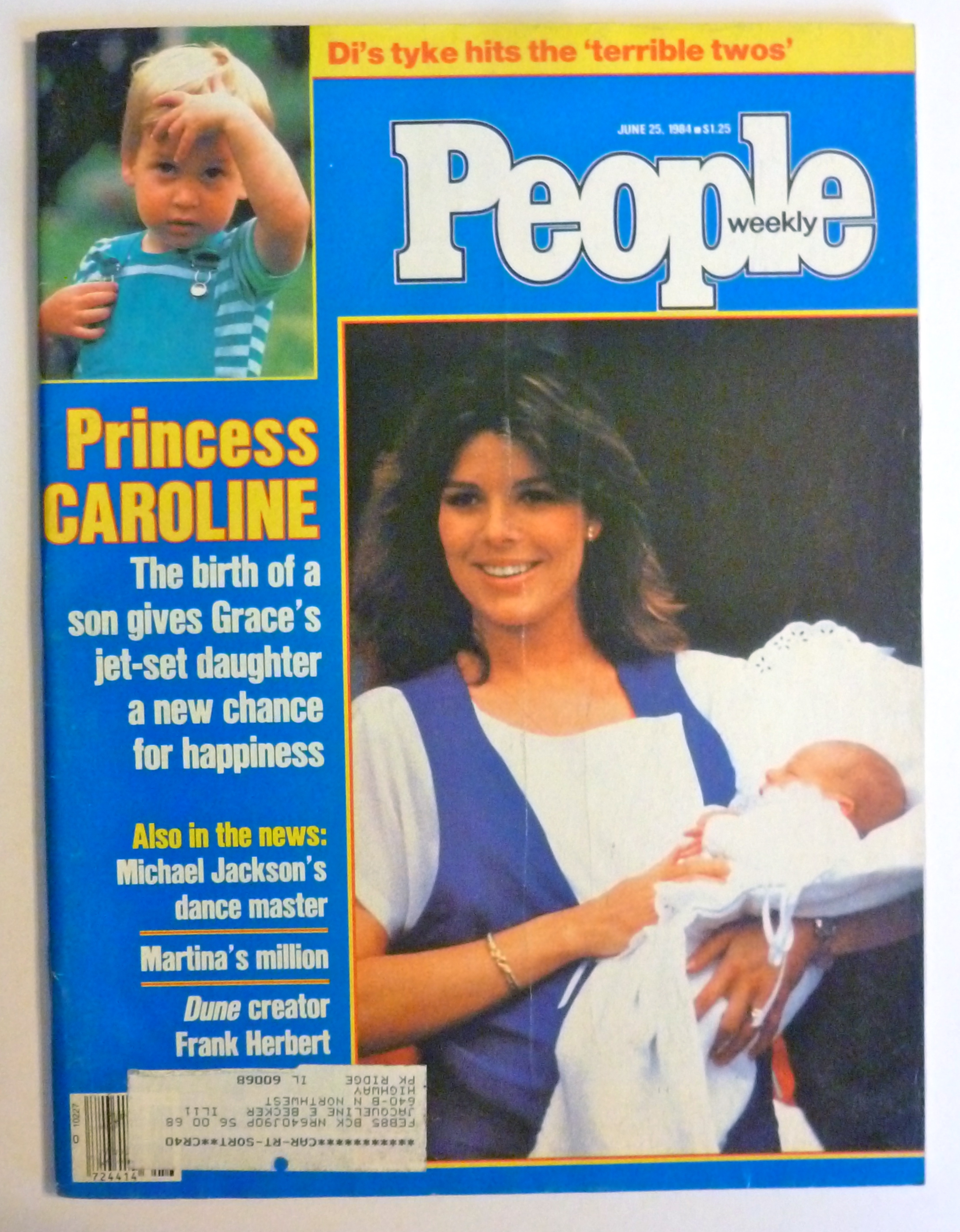 People Magazine June 25, 1984 Princess Caroline