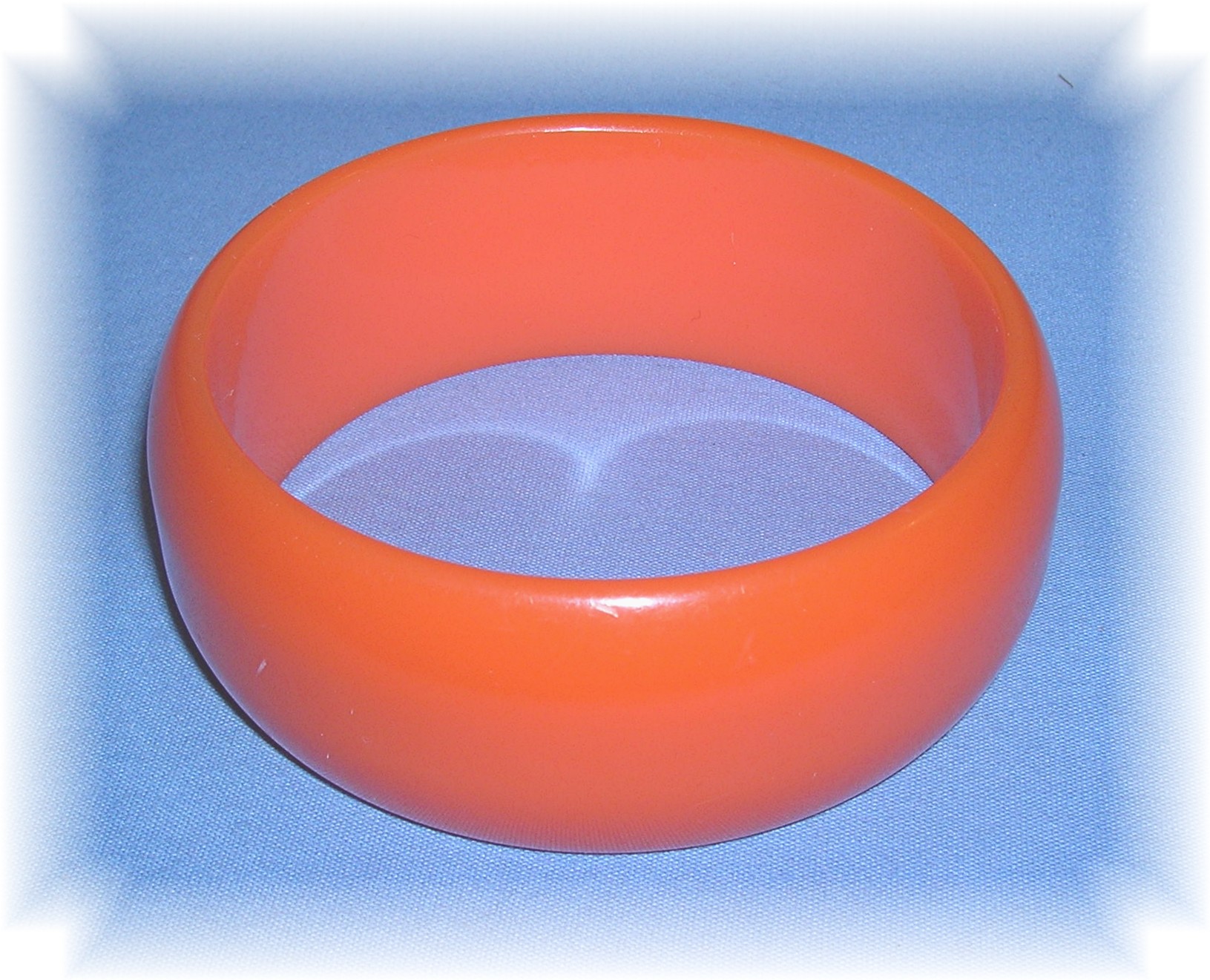 Bakelite Bangle  Bracelet Tangerine
