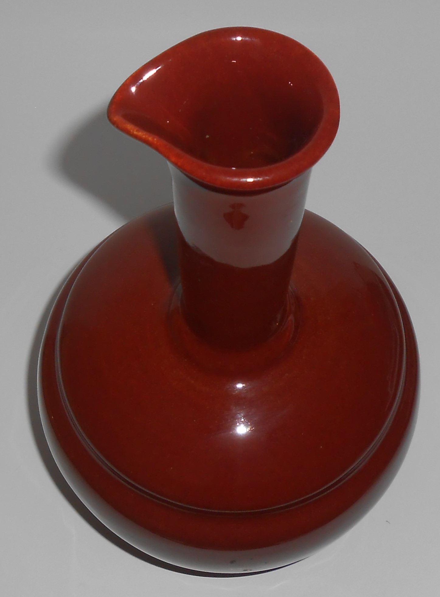 Metlox Pottery Poppy Trail Series 200 Rust Wine Bottle