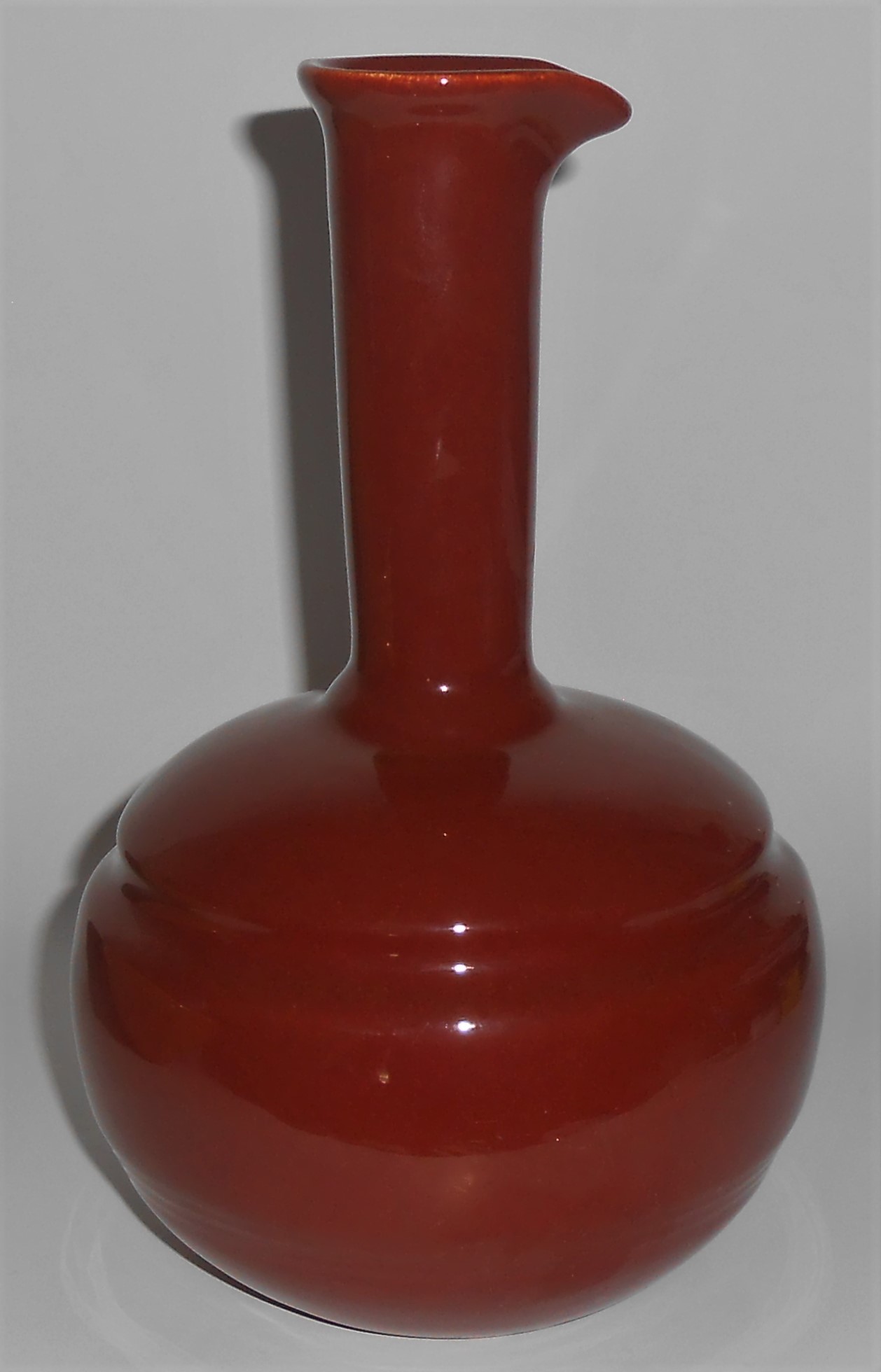 Metlox Pottery Poppy Trail Series 200 Rust Wine Bottle