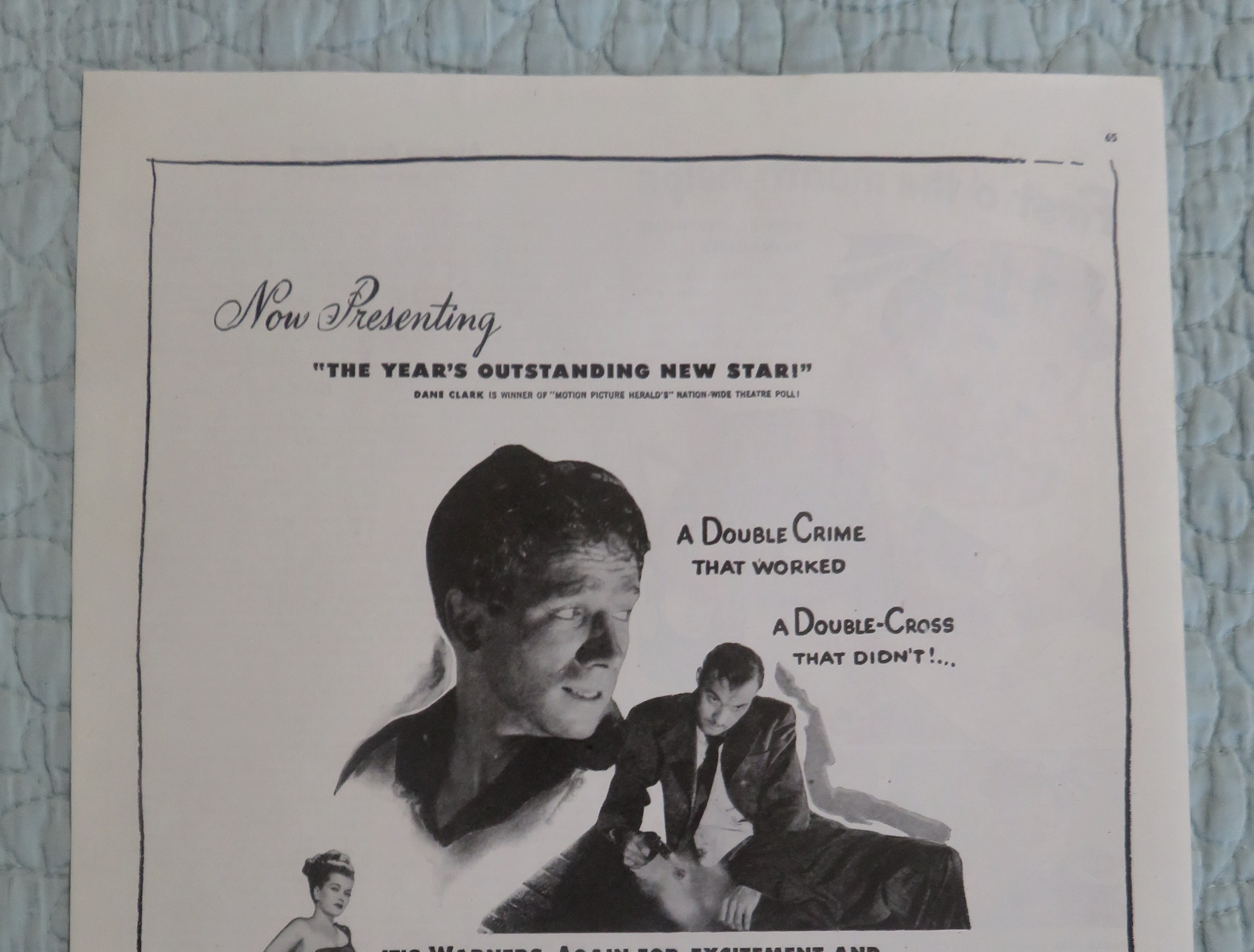 1946 Her Kind Of Man with Dane Clark & Janis Paige