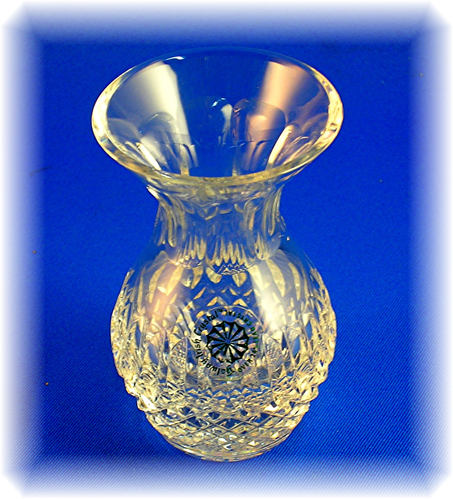 4 Inch Galway Crystal Vase