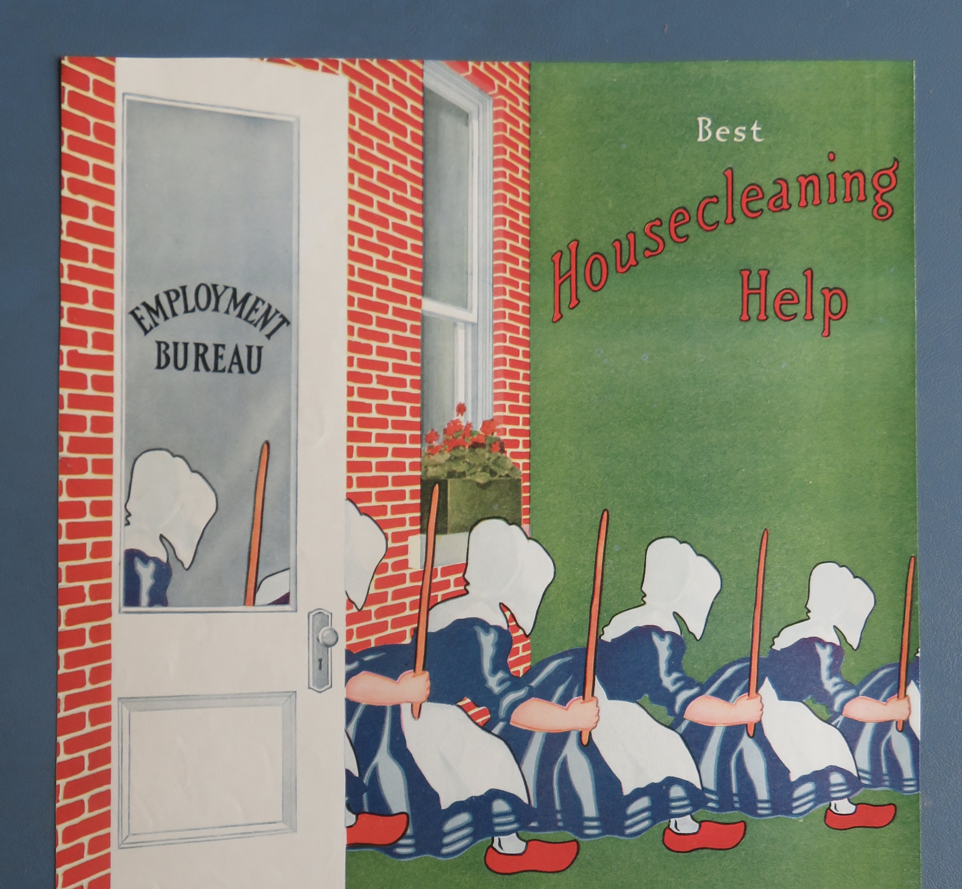 1918 Old Dutch Cleanser with Housecleaning Help