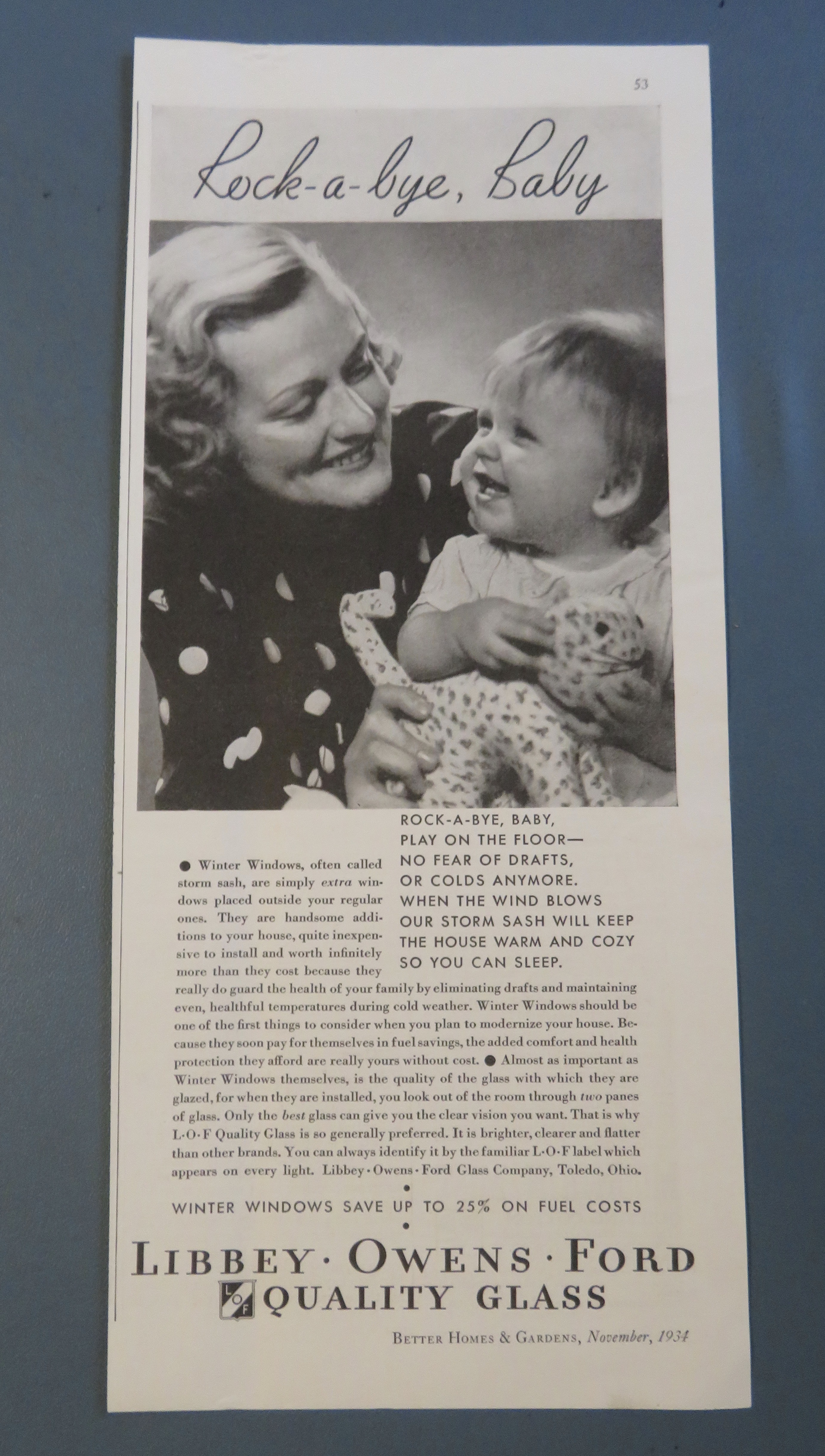 1934 French's Bird Seed & Biscuit with Woman & Bird