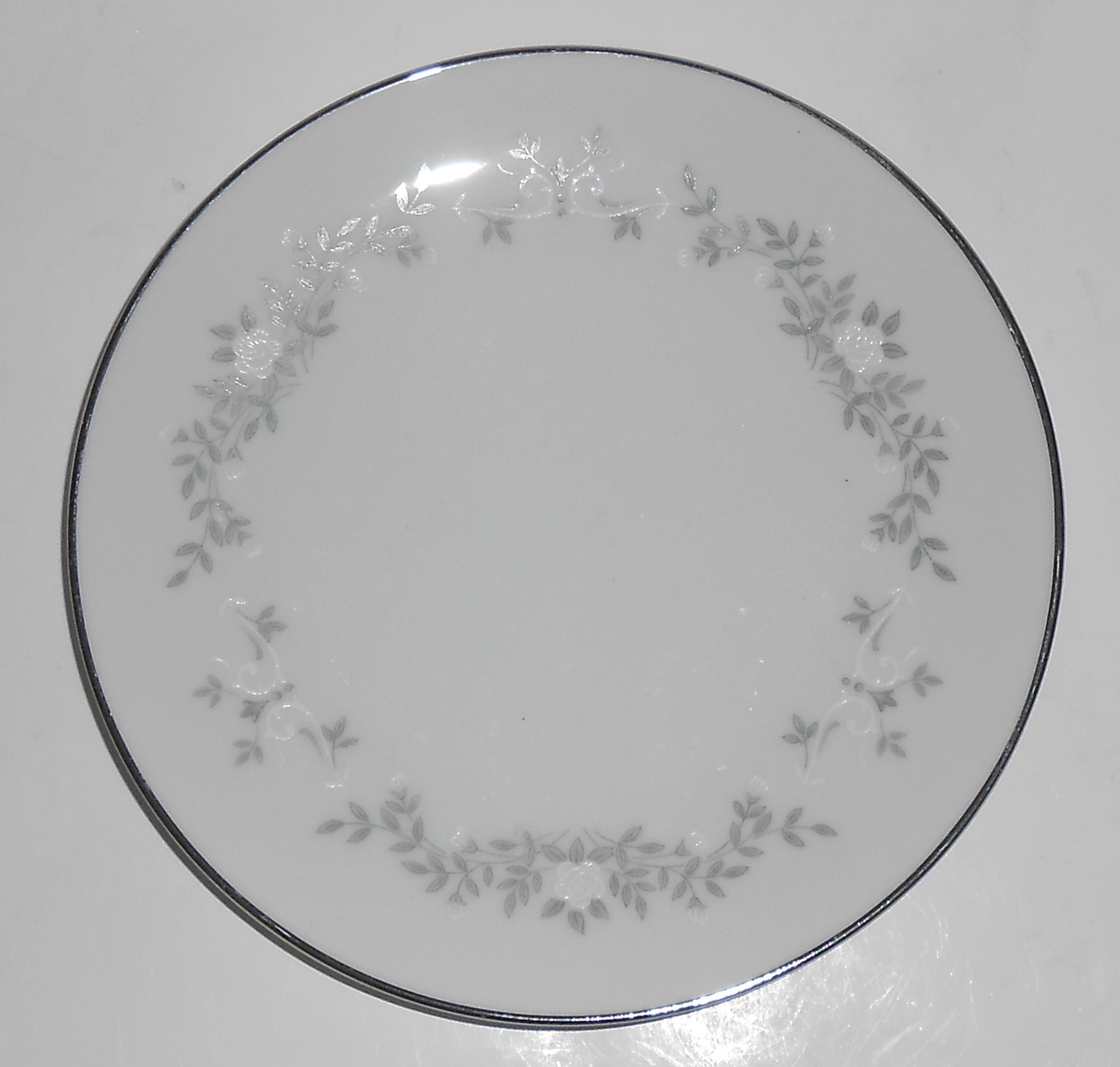 Noritake Porcelain China 6320 Westview w/Platinum Bread