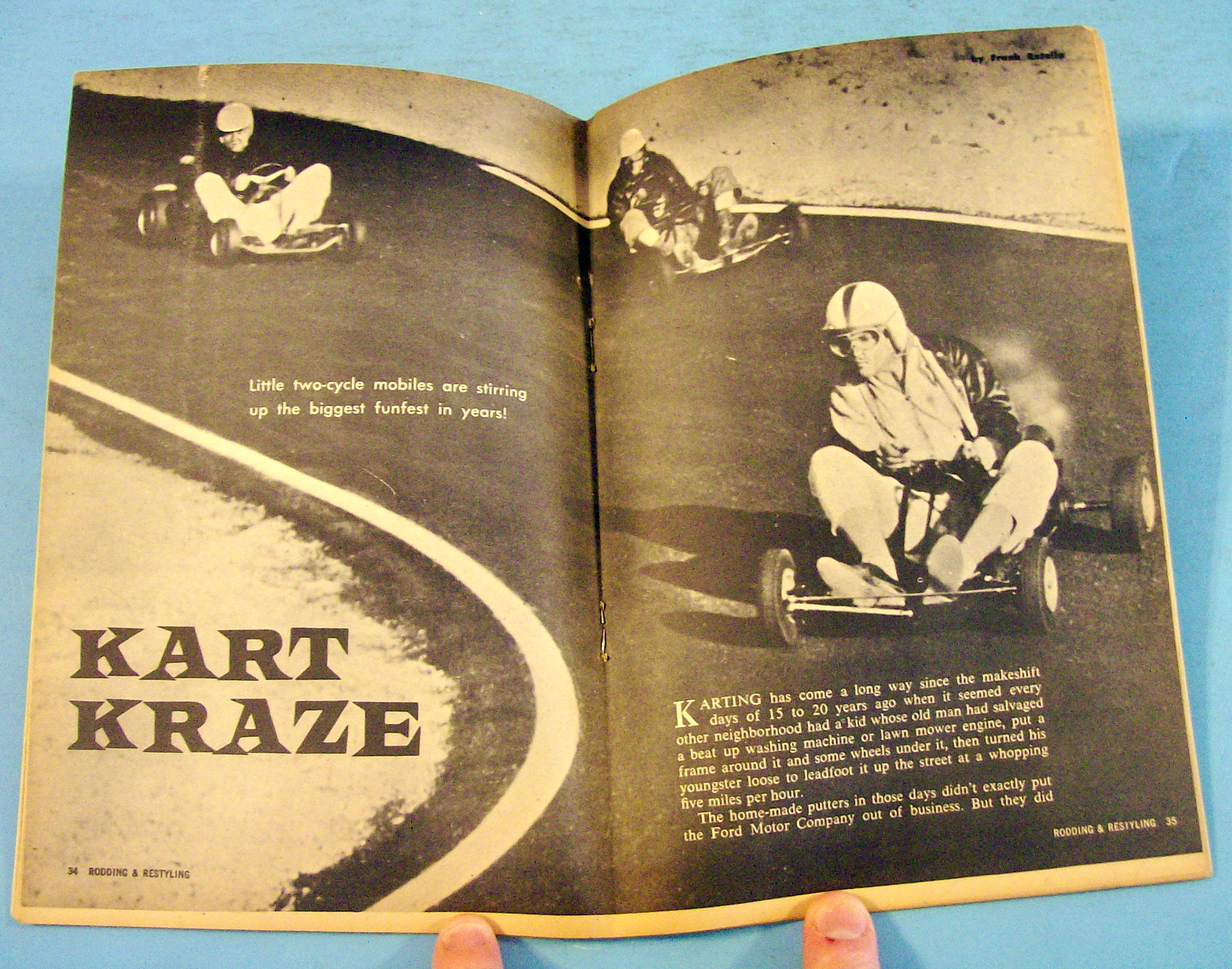 Rodding And Re-Styling November 1959 Karting On Budget