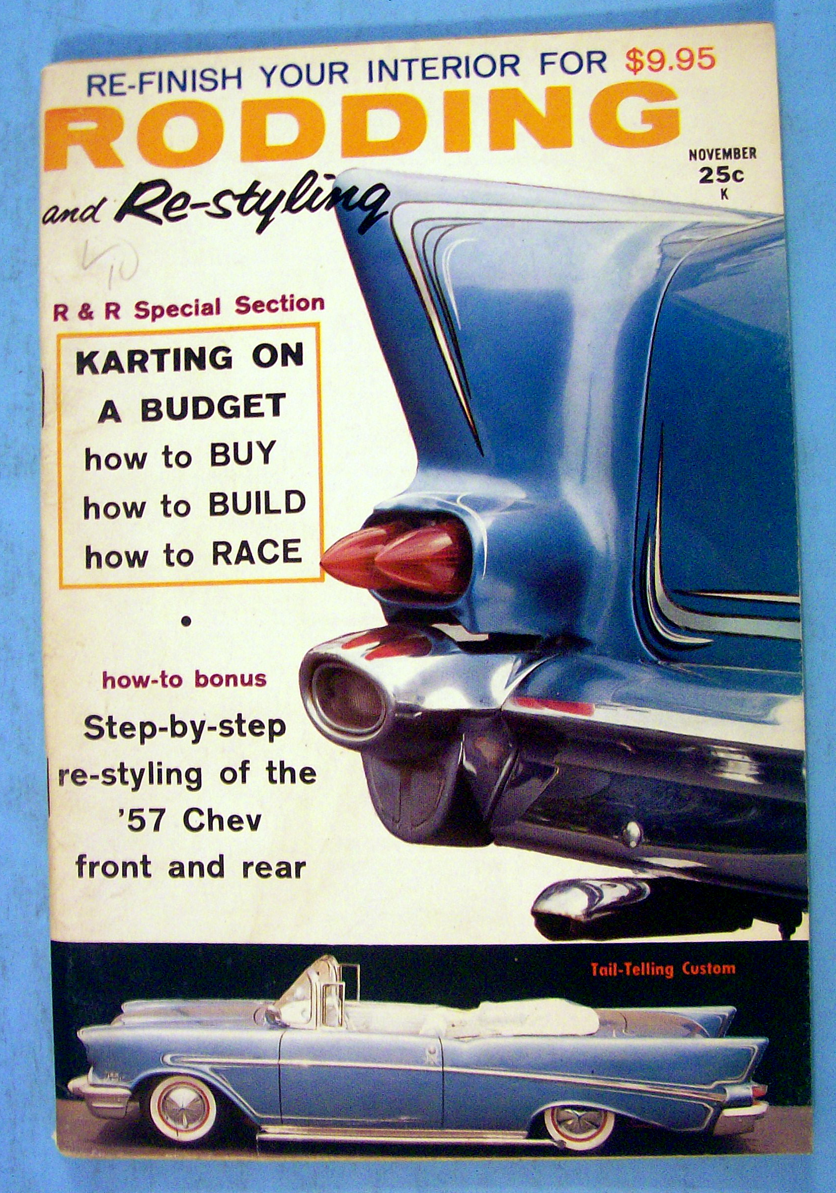 Rodding And Re-Styling November 1959 Karting On Budget